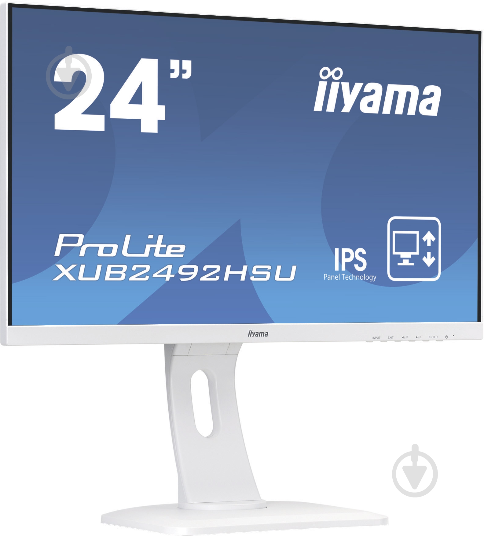 Монітор Iiyama ProLite 23,8" (XUB2492HSU-W1 D) - фото 2 Монітор Iiyama ProLite 23,8" (XUB2492HSU-W1 D) - фото 2
