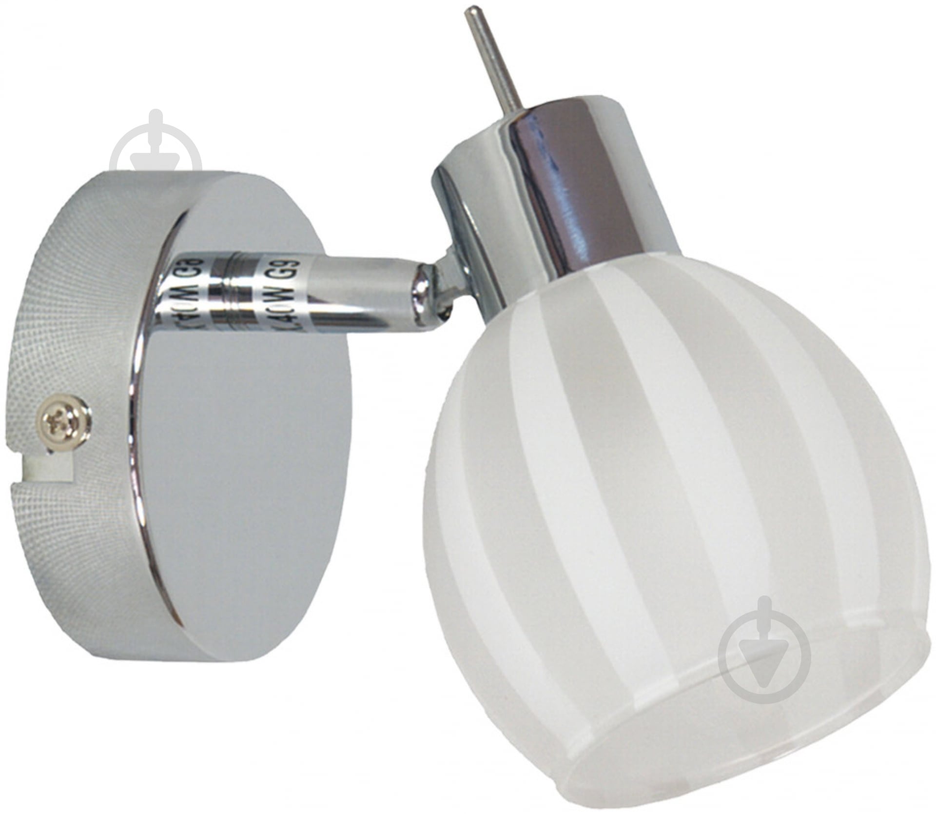 Спот Candellux BARS 1x40 Вт G9 білий 91-06486 - фото 1