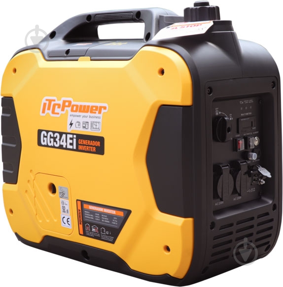 Генератор бензиновый ITC Power GG34EI 3,2 кВт / 3,4 кВт 230 В 6823894 - фото 4