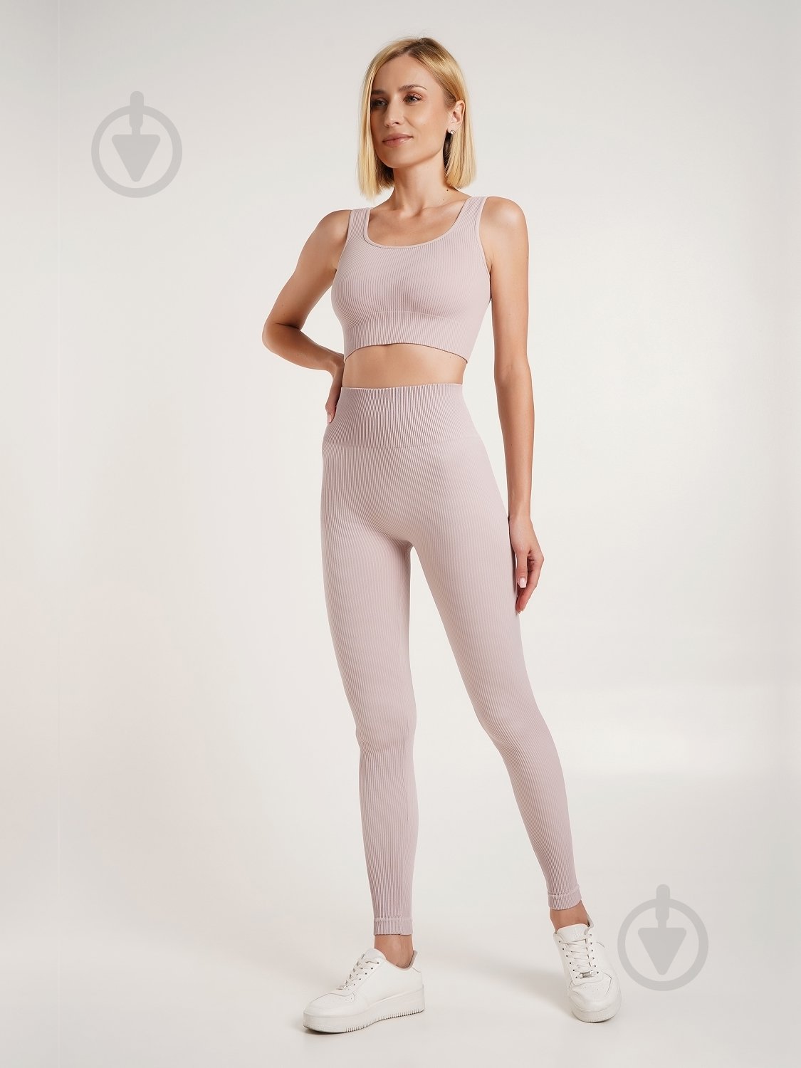 Лосини Giulia Rib р.L/XL рожевий - фото 2 Лосини Giulia Rib р.L/XL рожевий - фото 2