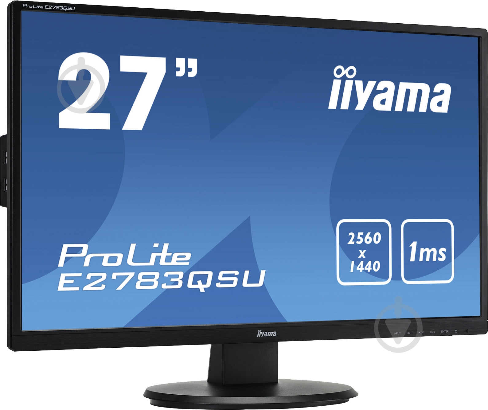 Монитор Iiyama ProLite 27" (E2783QSU-B1) - фото 2