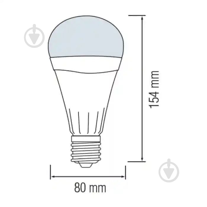 Лампа акумуляторна LED HOROZ ELECTRIC DURAMAX-12 12 Вт E27 6400 К 001-055-0012-010 - фото 3