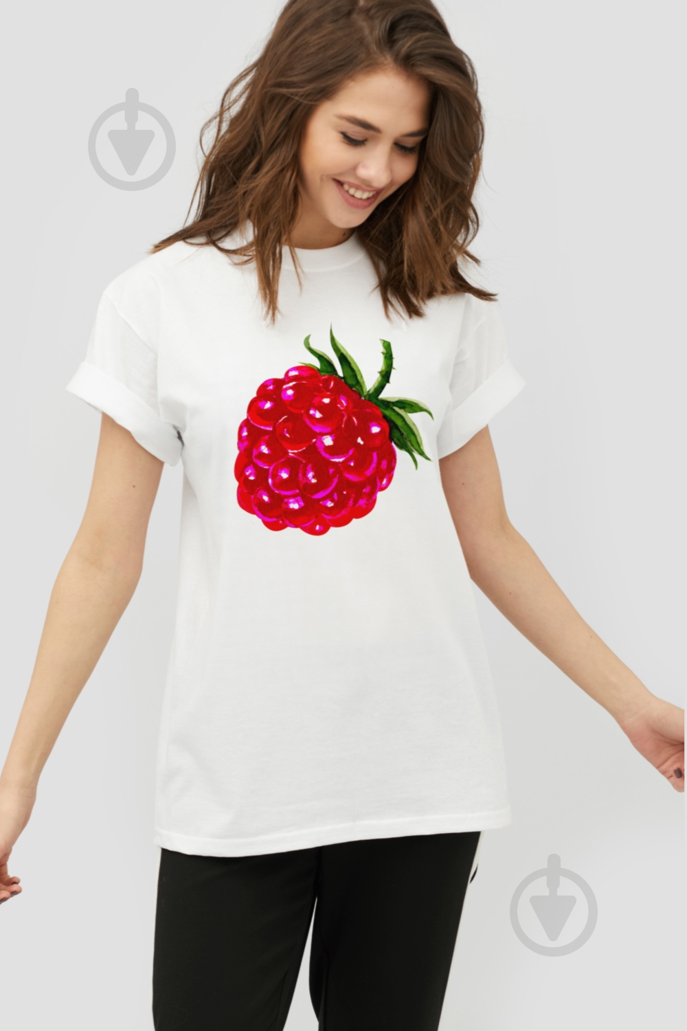 Футболка YAPPI Oversize 3702123 р.M белый - фото 2