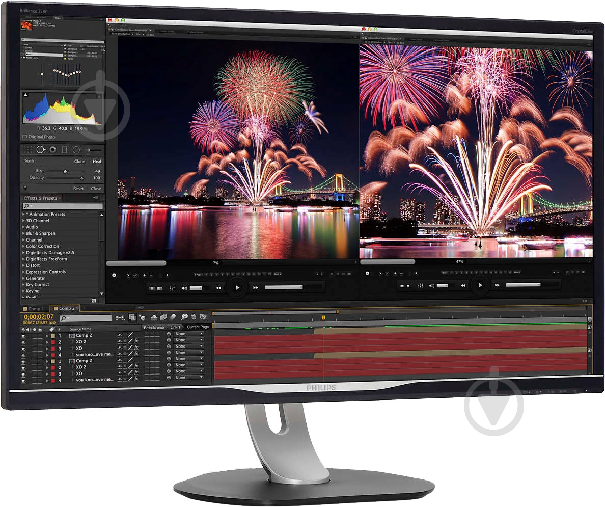 Монитор Philips 31,5" (328P6AUBREB/00) - фото 2