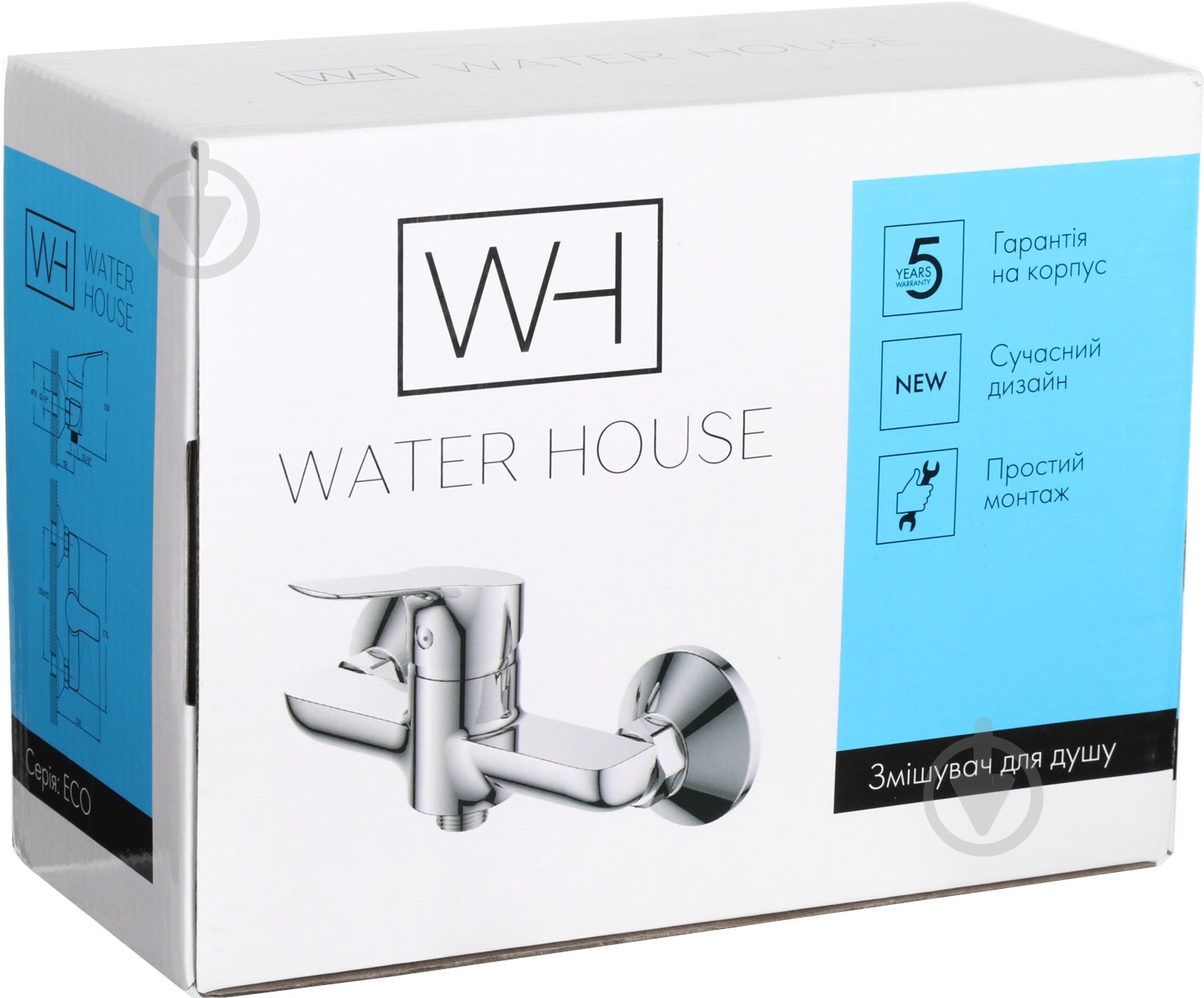 Смеситель для душа Water House Eco HB9452145C - фото 4