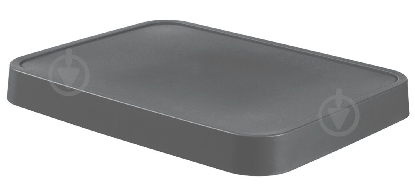 Кришка для кошика Curver 247204 Infinity 11л/17л темно-сіра 20x360x270 мм - фото 1