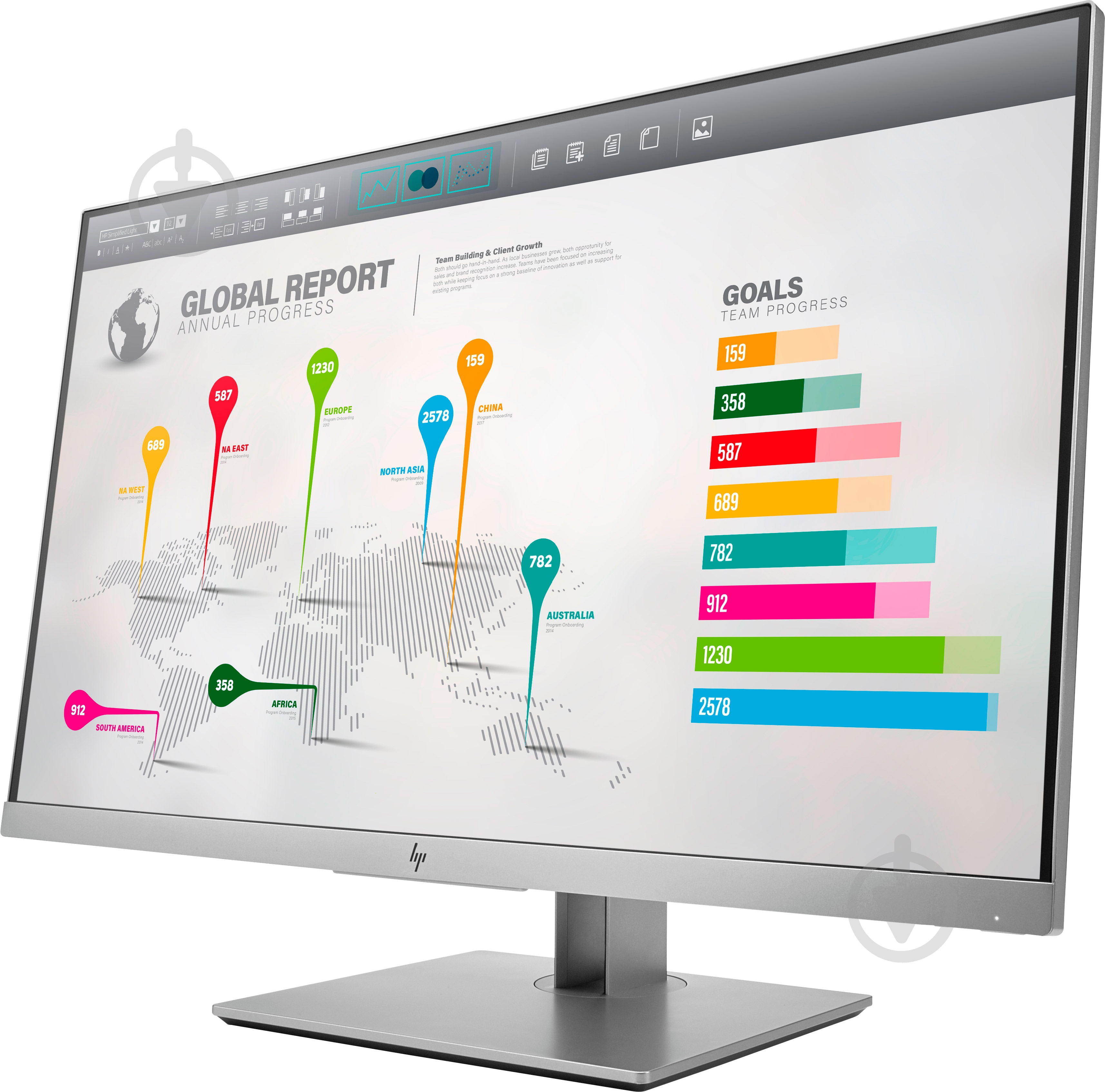 Монитор HP EliteDisplay E273q 27" (1FH52AA) - фото 3