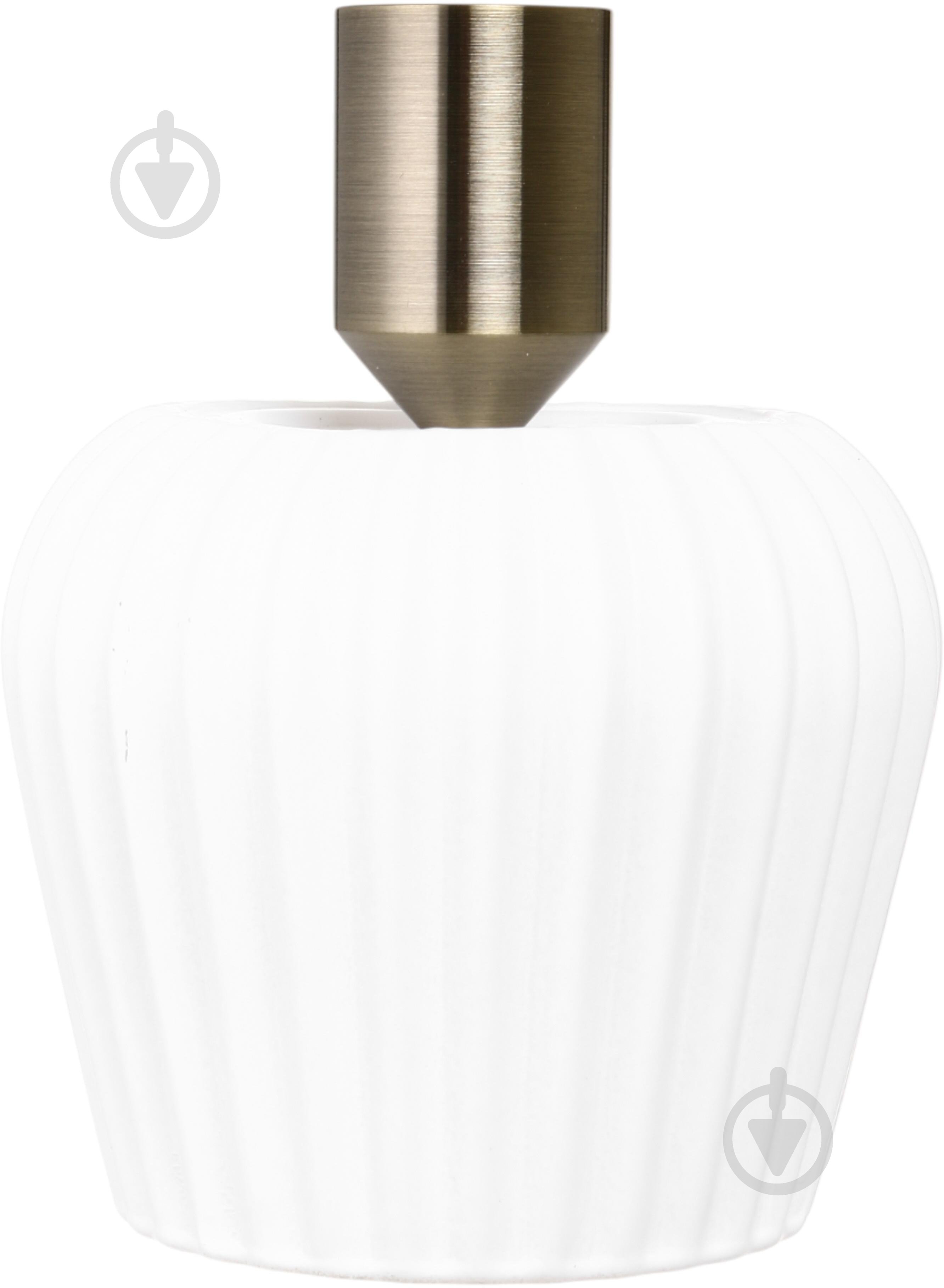 Подсвечник 7,5x10 см белый HS2557 Sensio - фото 2