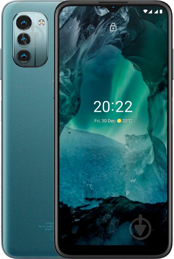 Смартфон Nokia C21 PLUS 3/32GB cyan - фото 1