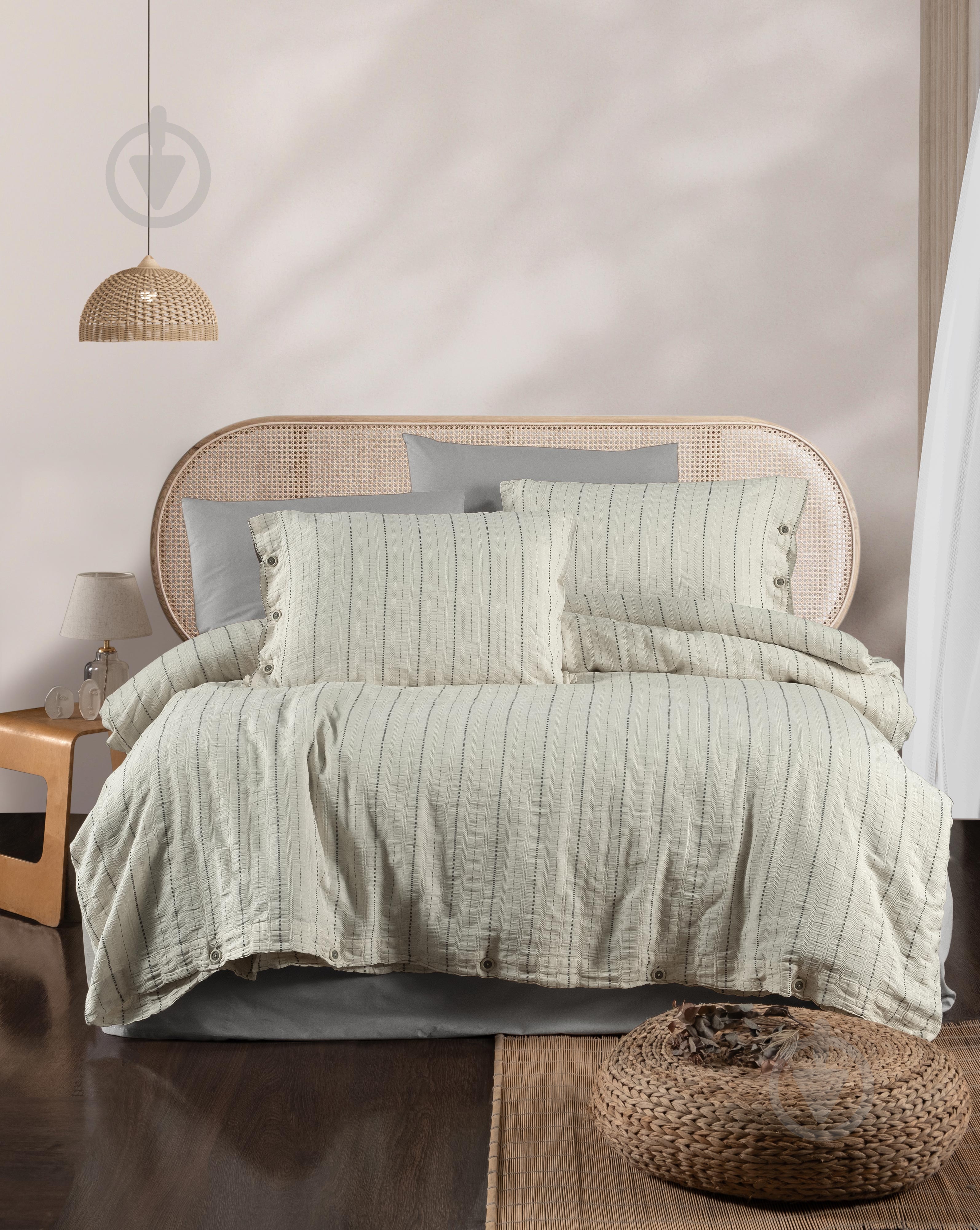 Комплект постільної білизни Brienz ivory 2 Loom&Flow - фото 1 Комплект постільної білизни Brienz ivory 2 Loom&Flow - фото 1