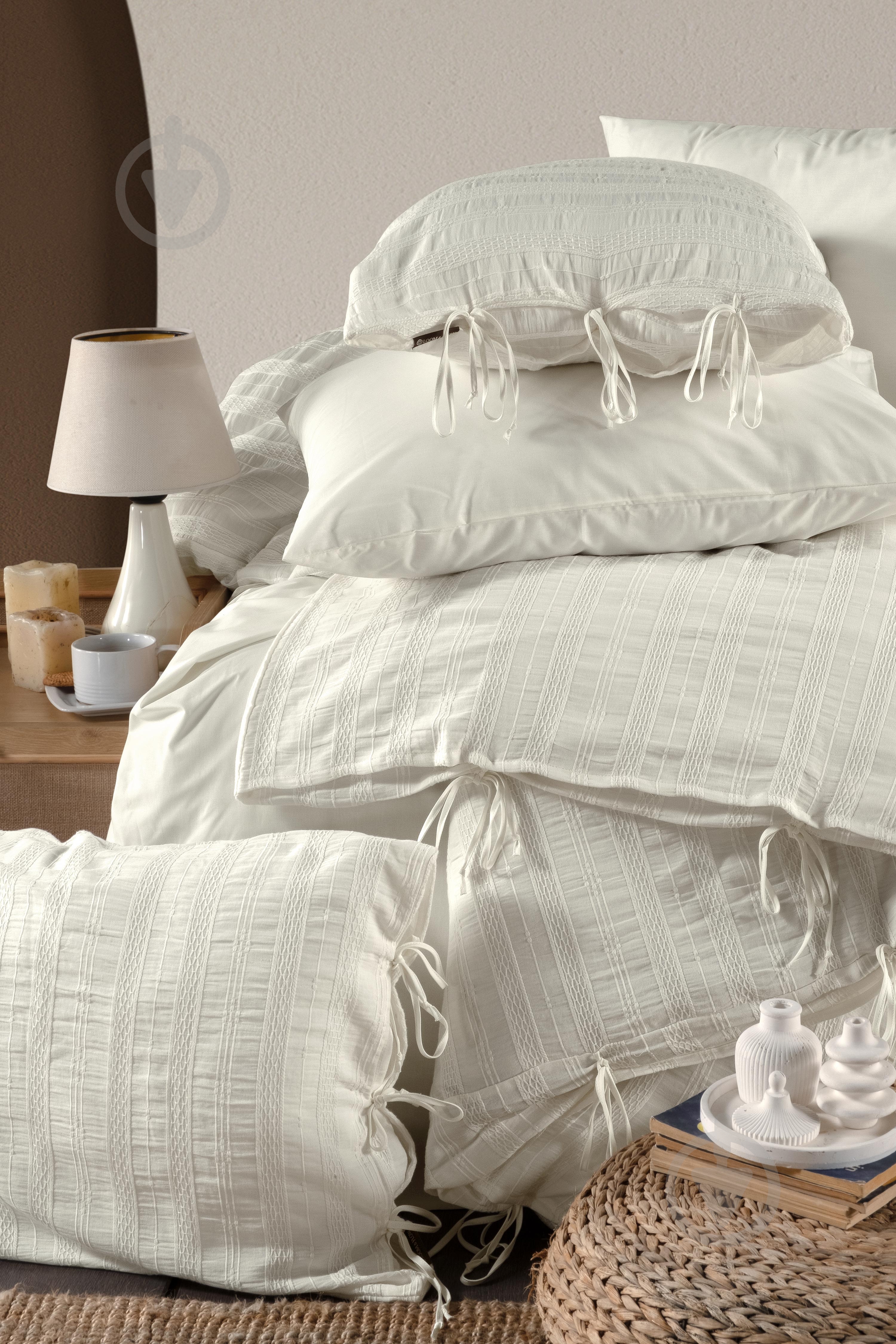 Комплект постельного белья Lugano ivory 2 Loom&Flow - фото 3 Комплект постельного белья Lugano ivory 2 Loom&Flow - фото 3