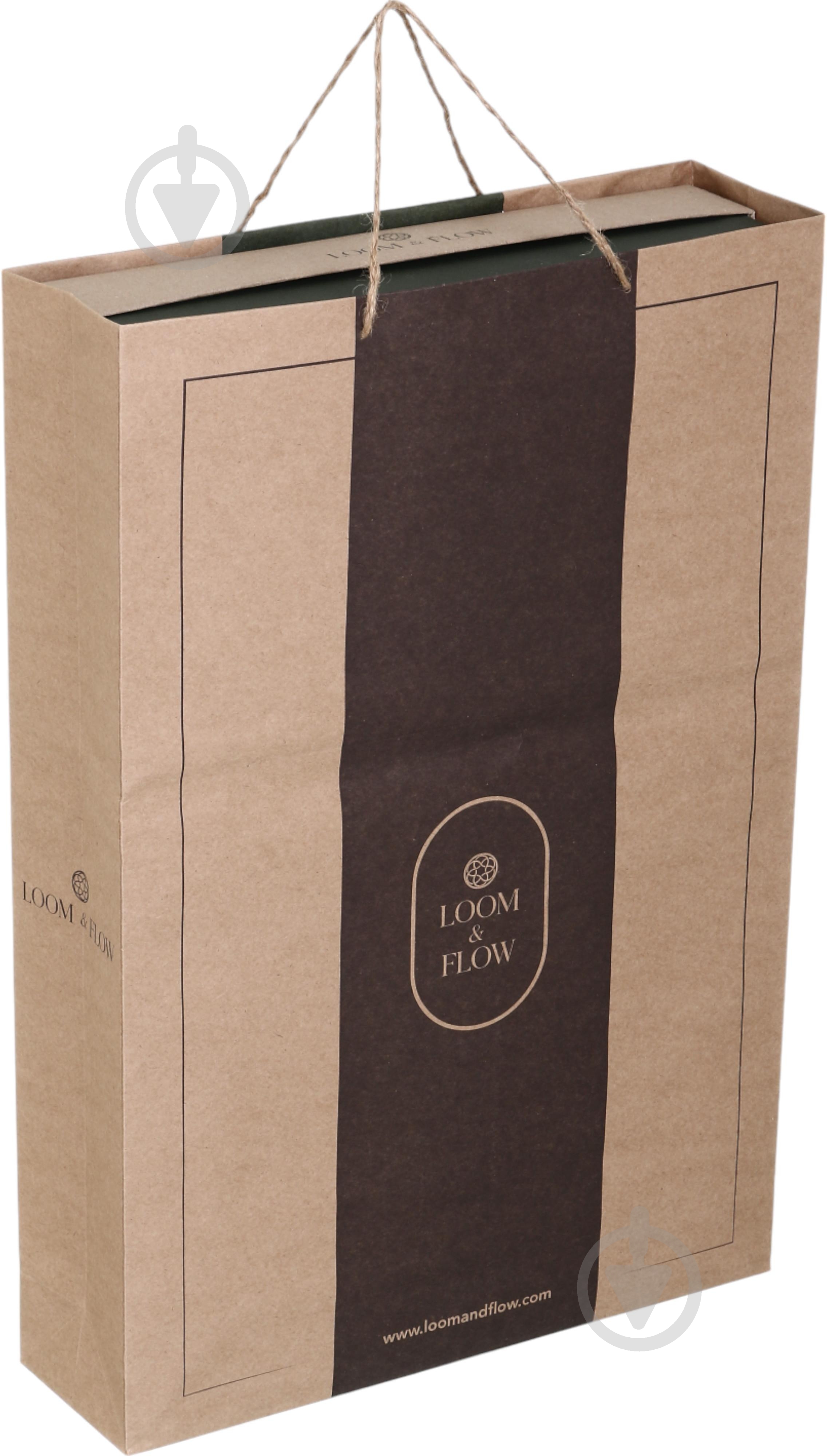 Комплект постільної білизни Lugano grey 2 Loom&Flow - фото 6