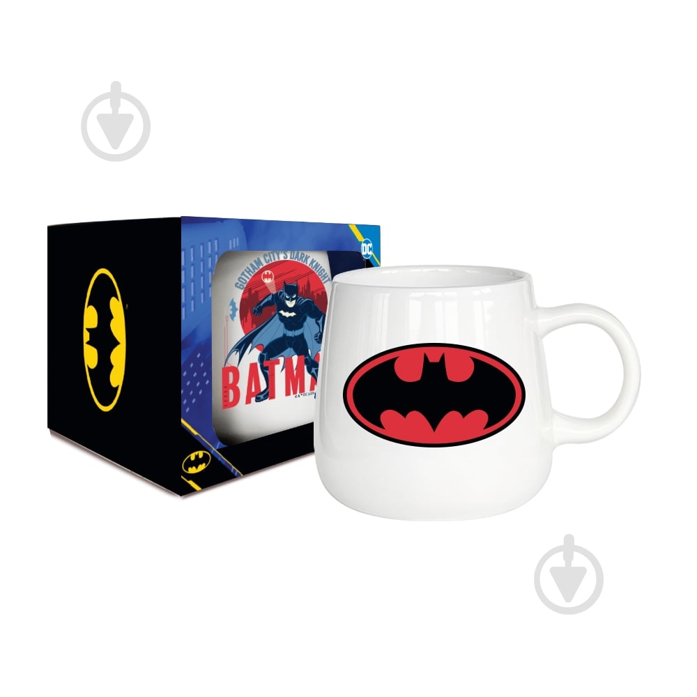 Кухоль Warner Bros Бутон Batman Gotham City's Dark Knight 370 мл (76001577) - фото 1