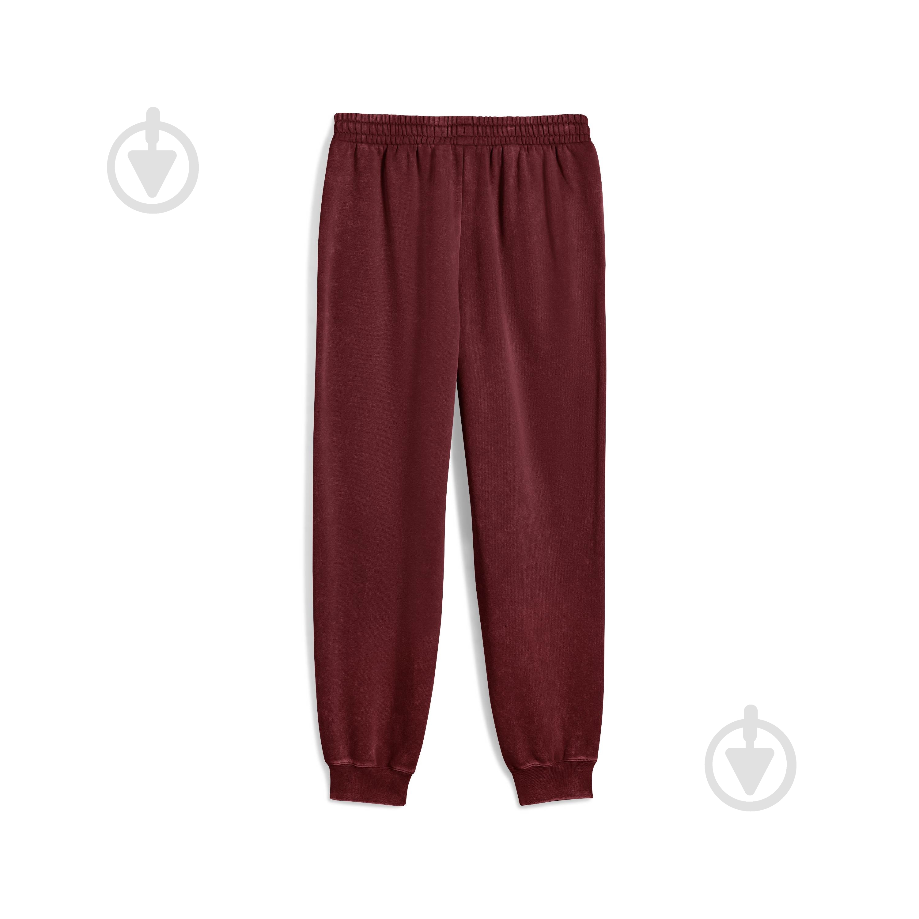 Штани Puma ESS ELEVATED Relaxed Wash Sweatpants FL 68843696 р. S бордовий - фото 2