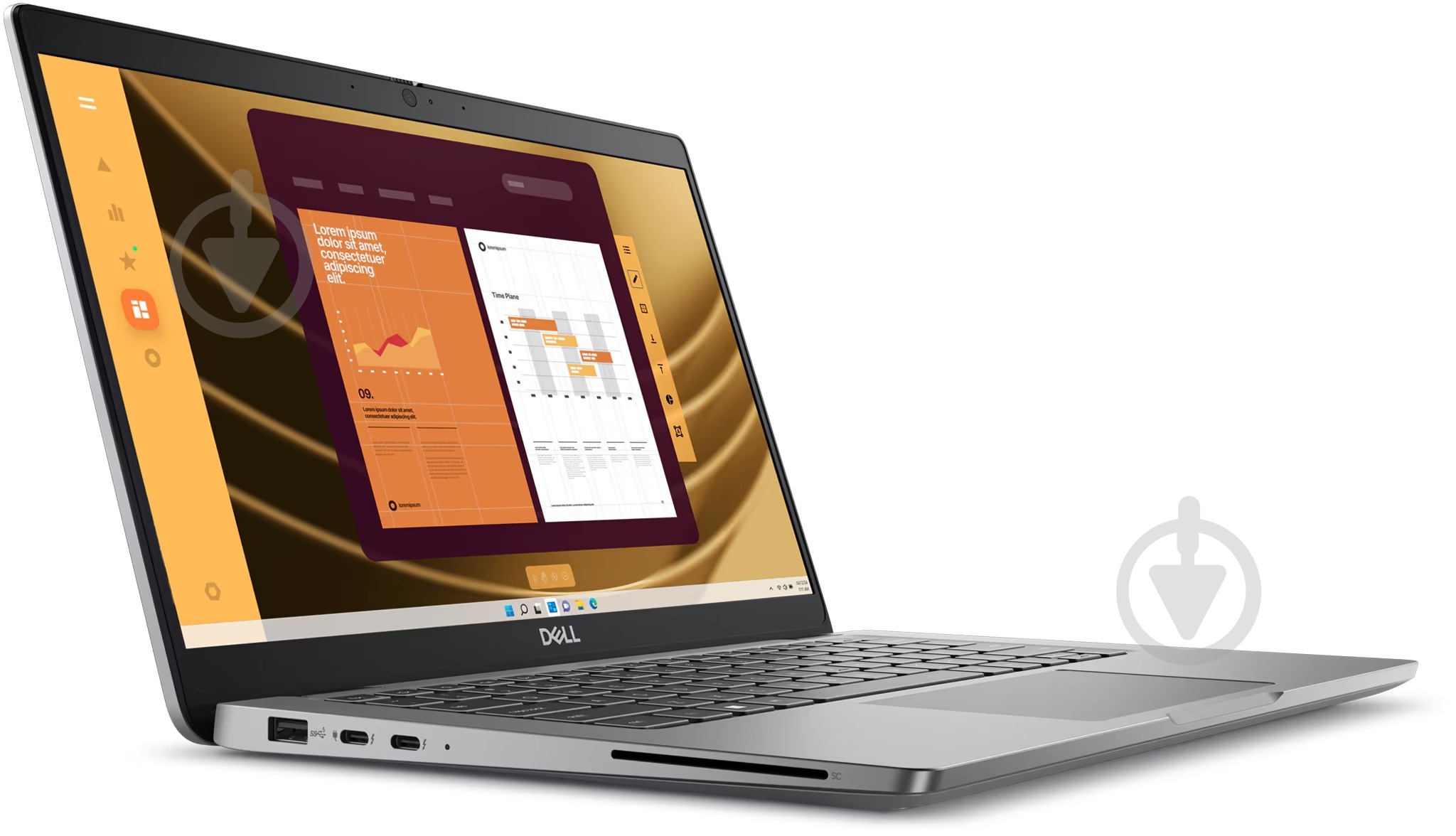 Ноутбук Dell Latitude 5350 13,3" (N098L535013UA_UBU) dark grey - фото 2