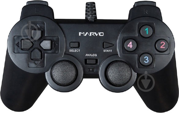 Геймпад Marvo GT-006 PC USB Black - фото 1 Геймпад Marvo GT-006 PC USB Black - фото 1