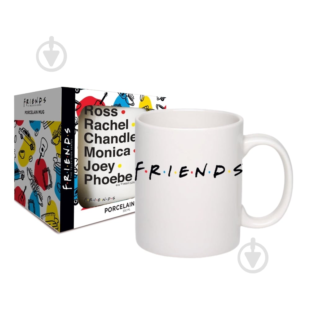 Кружка Warner Bros Цилиндр Friends 350 мл - фото 1