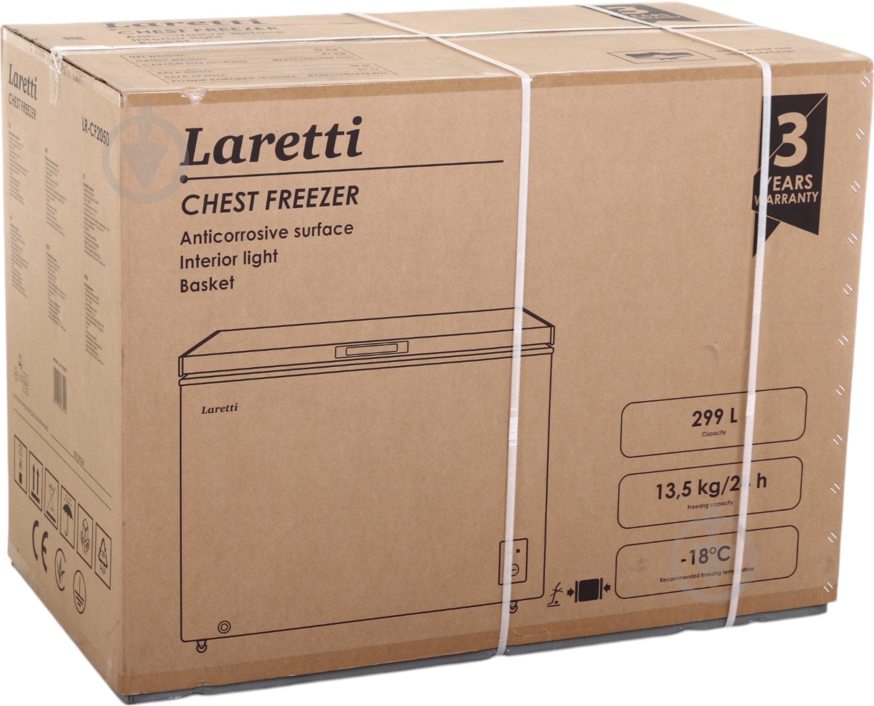 Морозильна скриня Laretti LR-CF2050 - фото 7