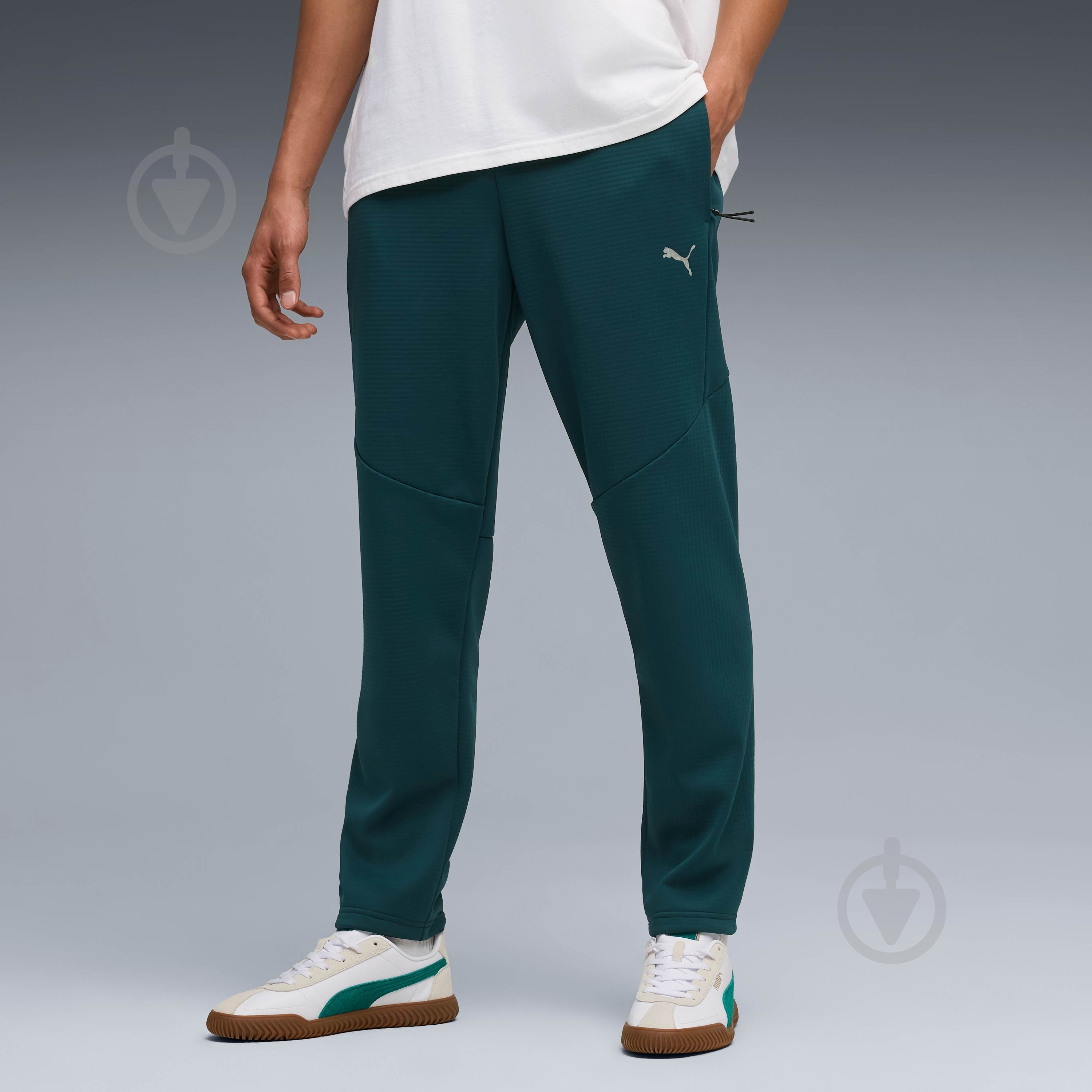 Брюки Puma EVOSTRIPE Warm Pants 68823975 р. S синий - фото 1
