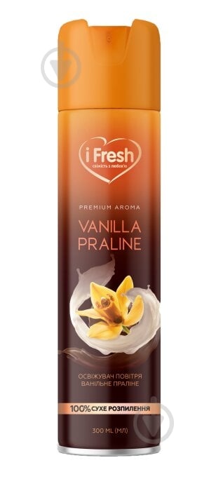 Освіжувач повітря iFresh Vanilla Praline 300 мл - фото 1 Освіжувач повітря iFresh Vanilla Praline 300 мл - фото 1