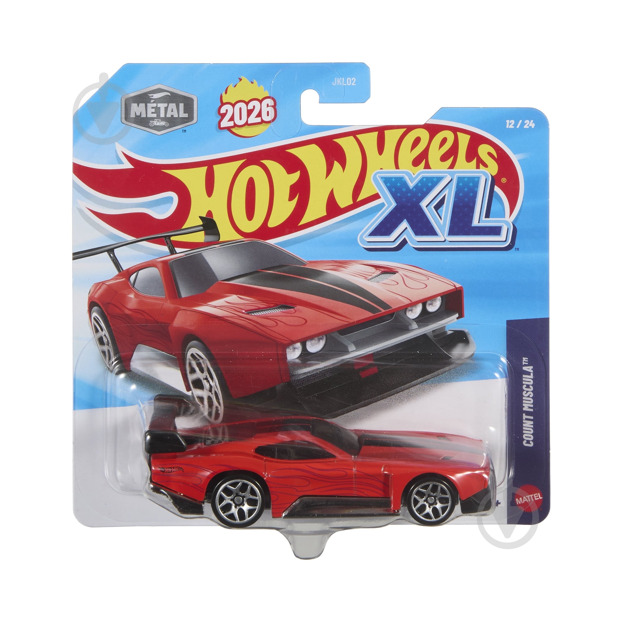 ᐉ Машинка Hot Wheels XL в масштабе 1:43 (в асс.) 1:43 JKL02