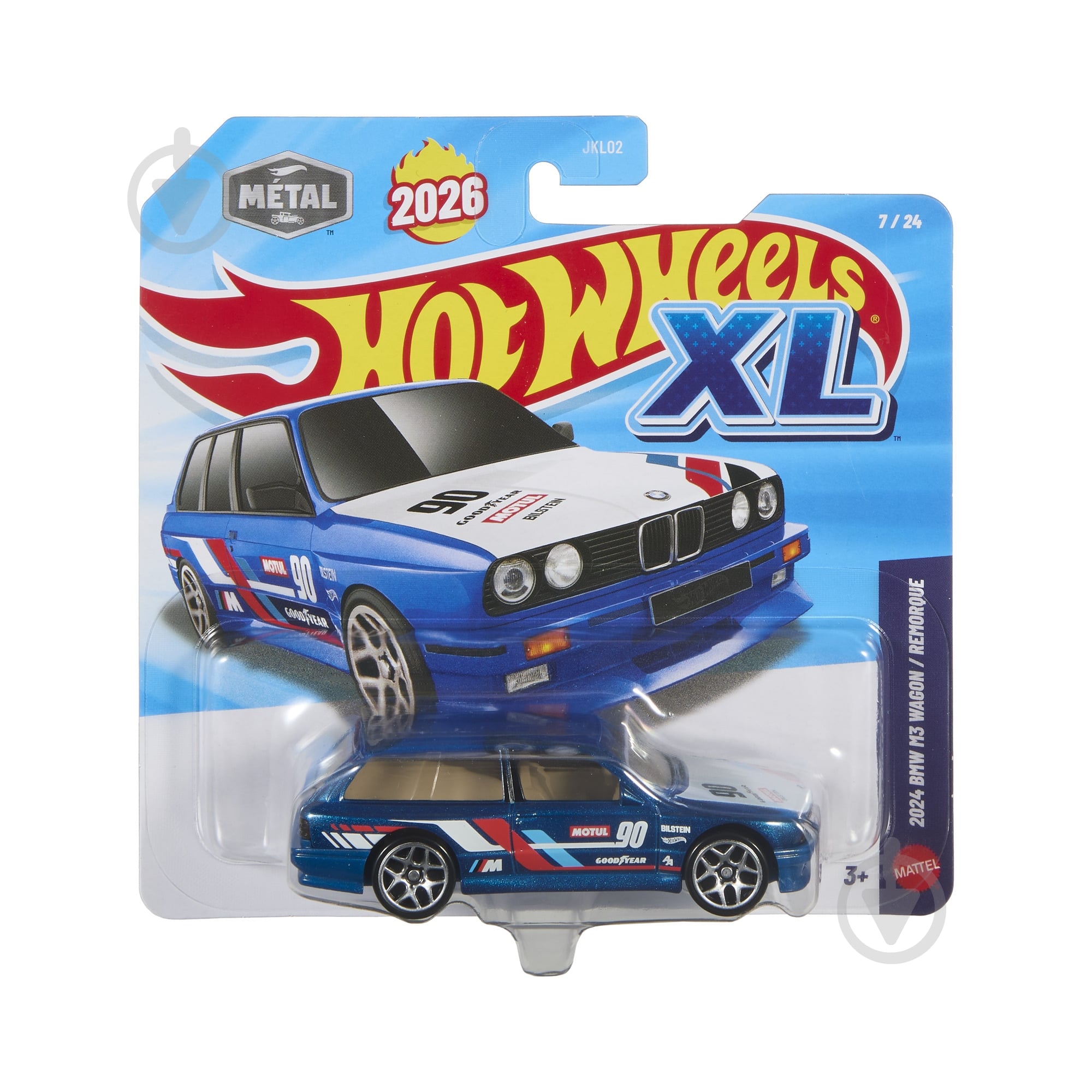 ᐉ Машинка Hot Wheels XL в масштабе 1:43 (в асс.) 1:43 JKL02