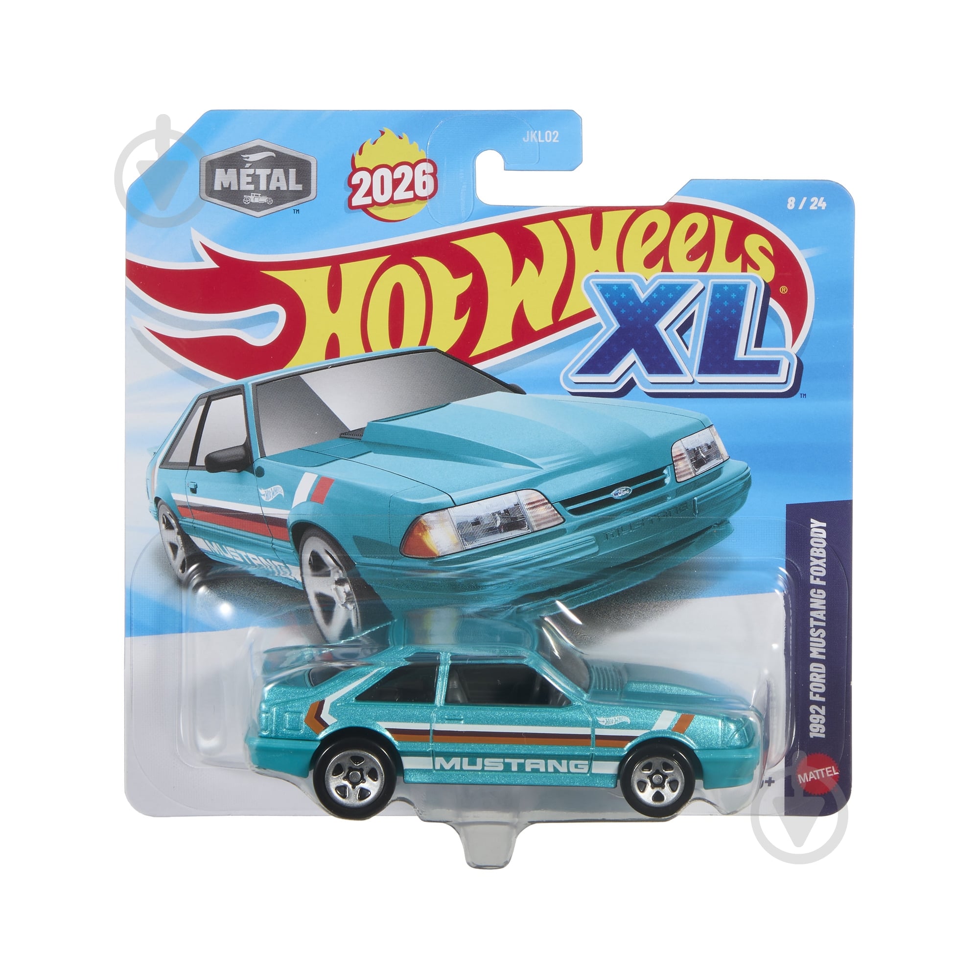 ᐉ Машинка Hot Wheels XL в масштабе 1:43 (в асс.) 1:43 JKL02