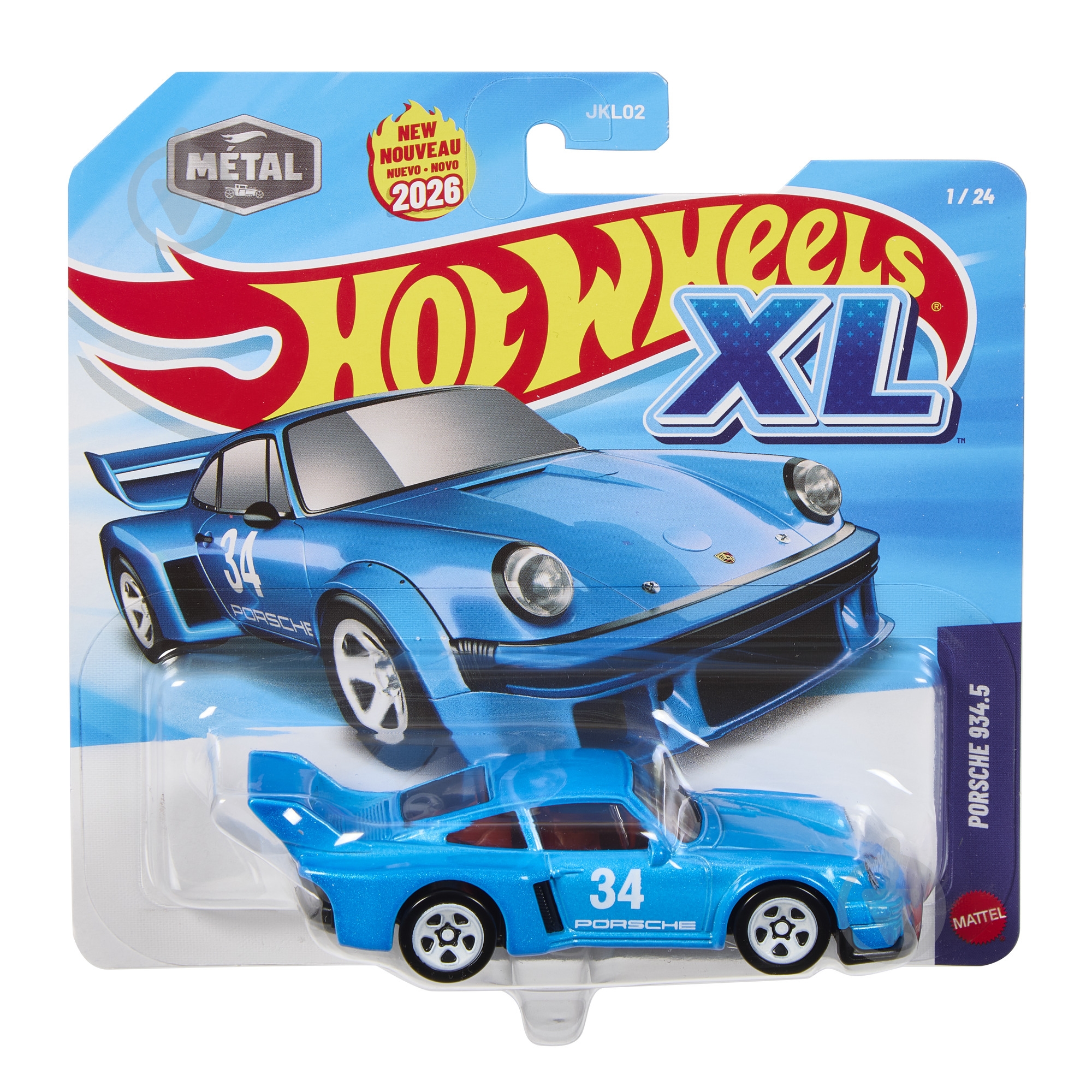 ᐉ Машинка Hot Wheels XL в масштабе 1:43 (в асс.) 1:43 JKL02