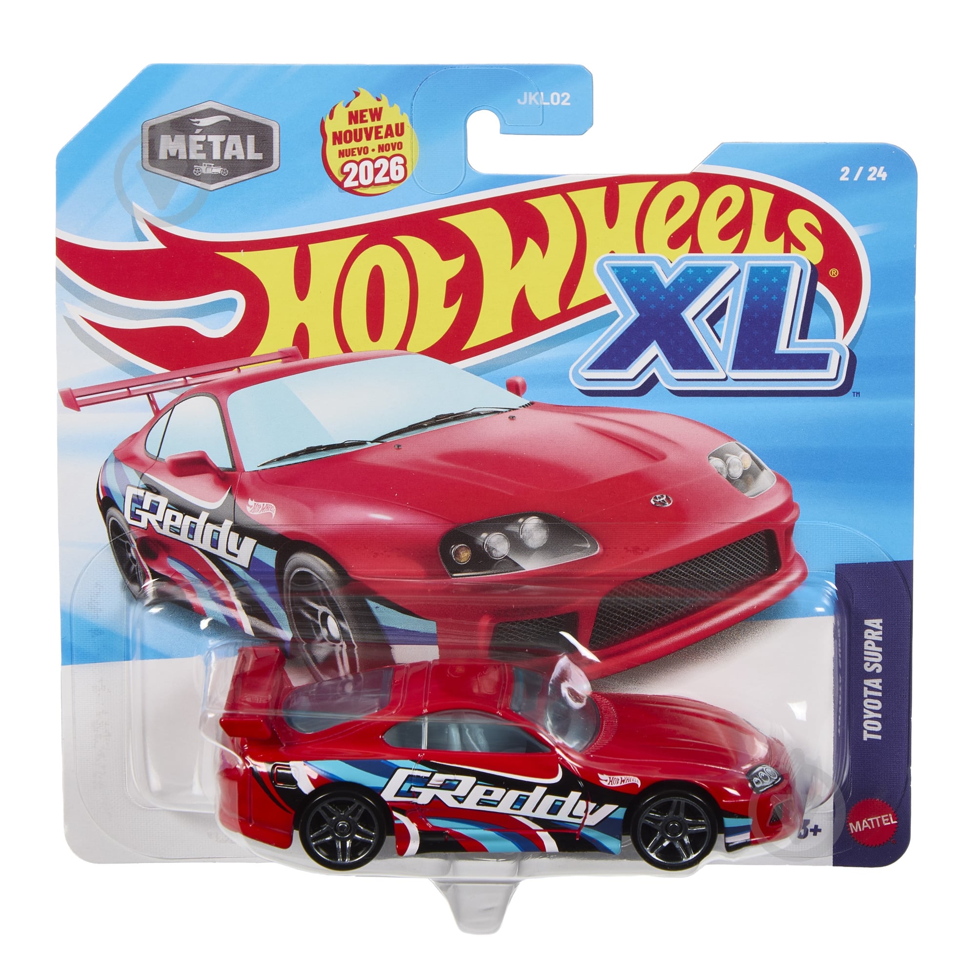 ᐉ Машинка Hot Wheels XL в масштабі 1:43 (в ас.) 1:43 JKL02