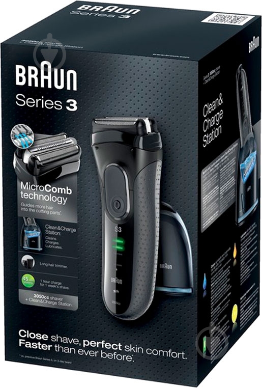 Электробритва Braun 3050cc Series 3 - фото 7