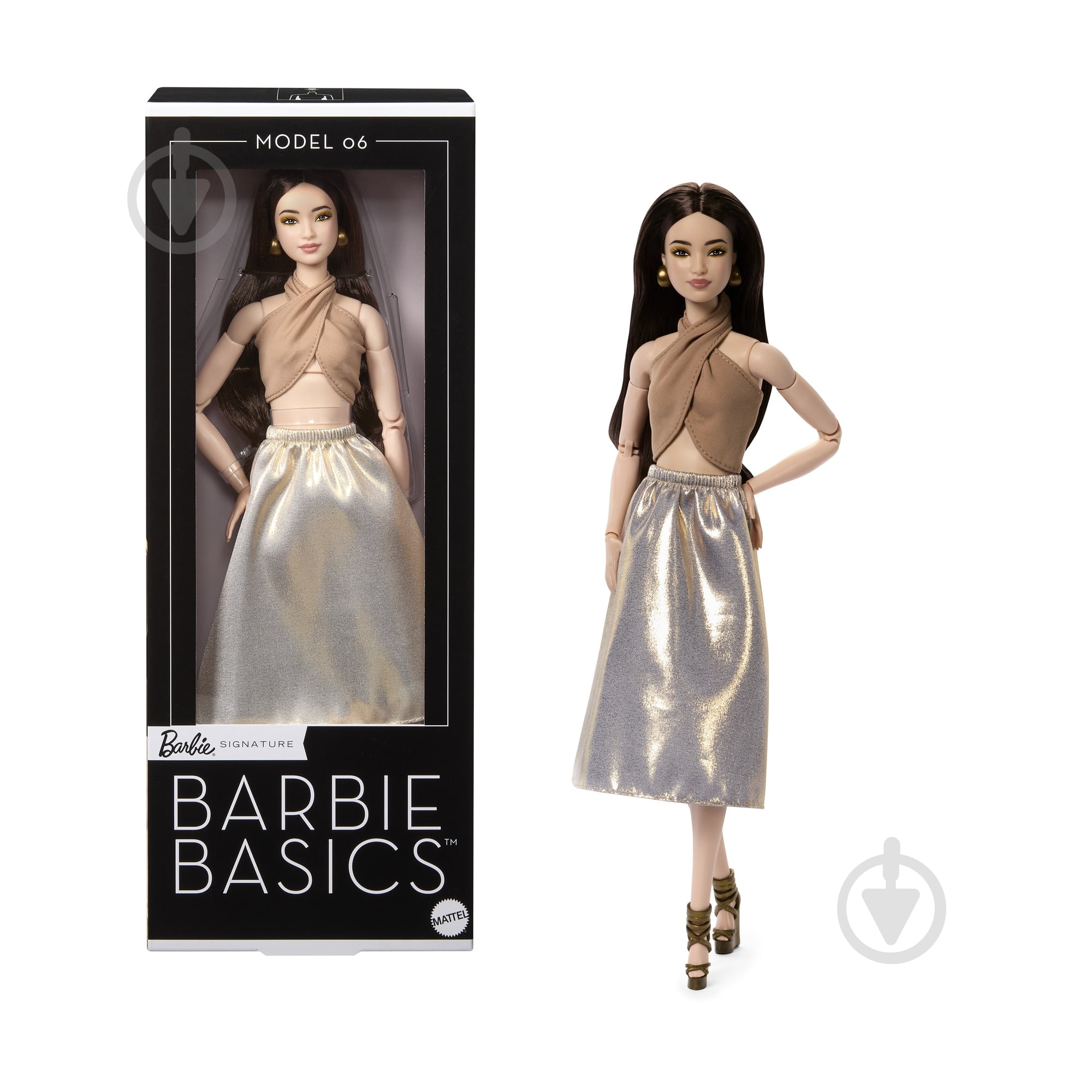 Кукла Barbie Basics №6 – брюнетка JJX25 - фото 8