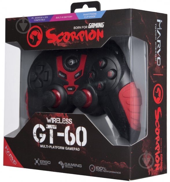 Геймпад беспроводной Marvo GT-60 PC/Android - фото 5 Геймпад беспроводной Marvo GT-60 PC/Android - фото 5