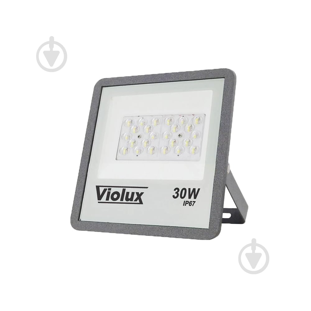 Прожектор Violux HERMES 30 Вт IP67 сірий 410082 - фото 1 Прожектор Violux HERMES 30 Вт IP67 сірий 410082 - фото 1