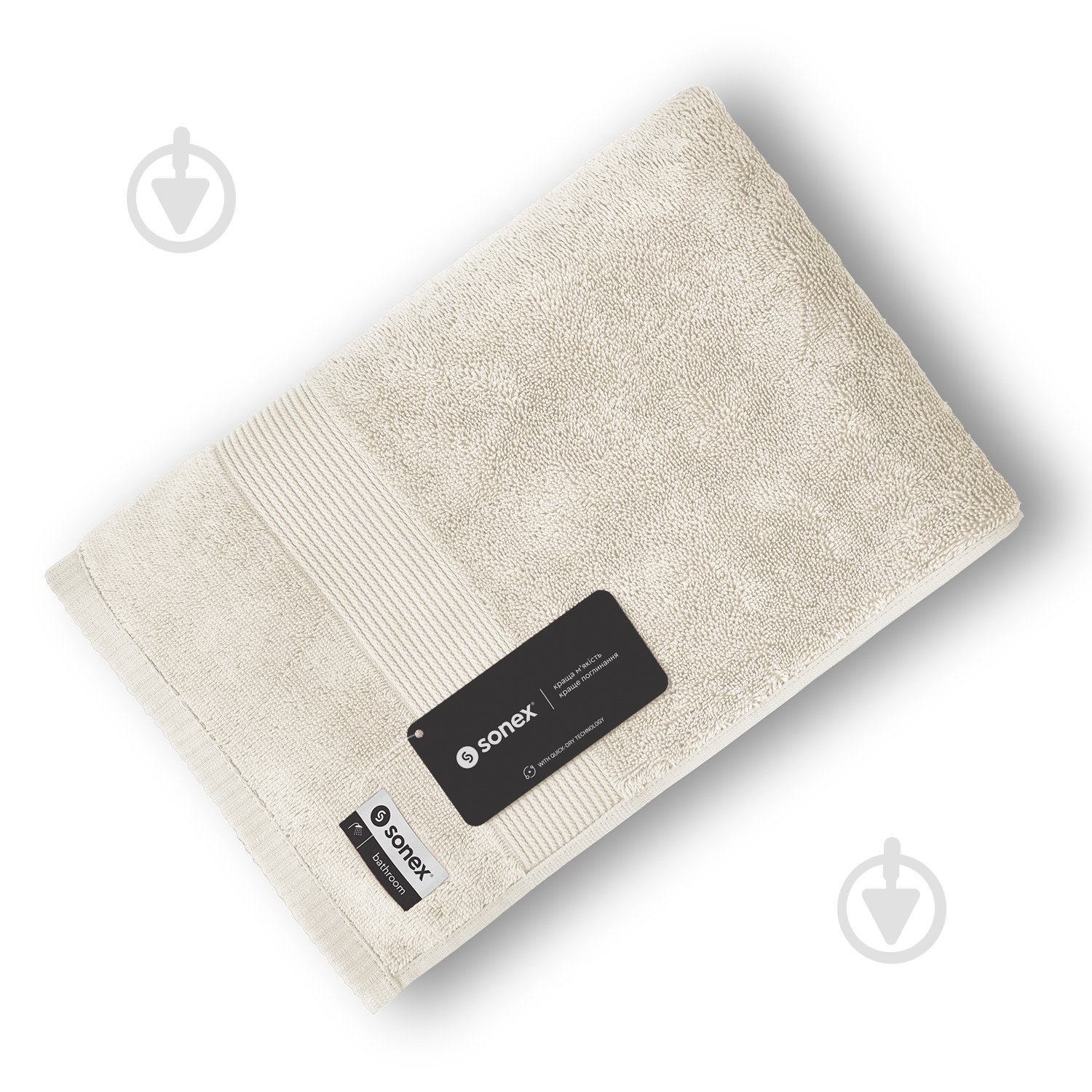 Рушник махровий Altea 70x140 см молочний Sonex - фото 1