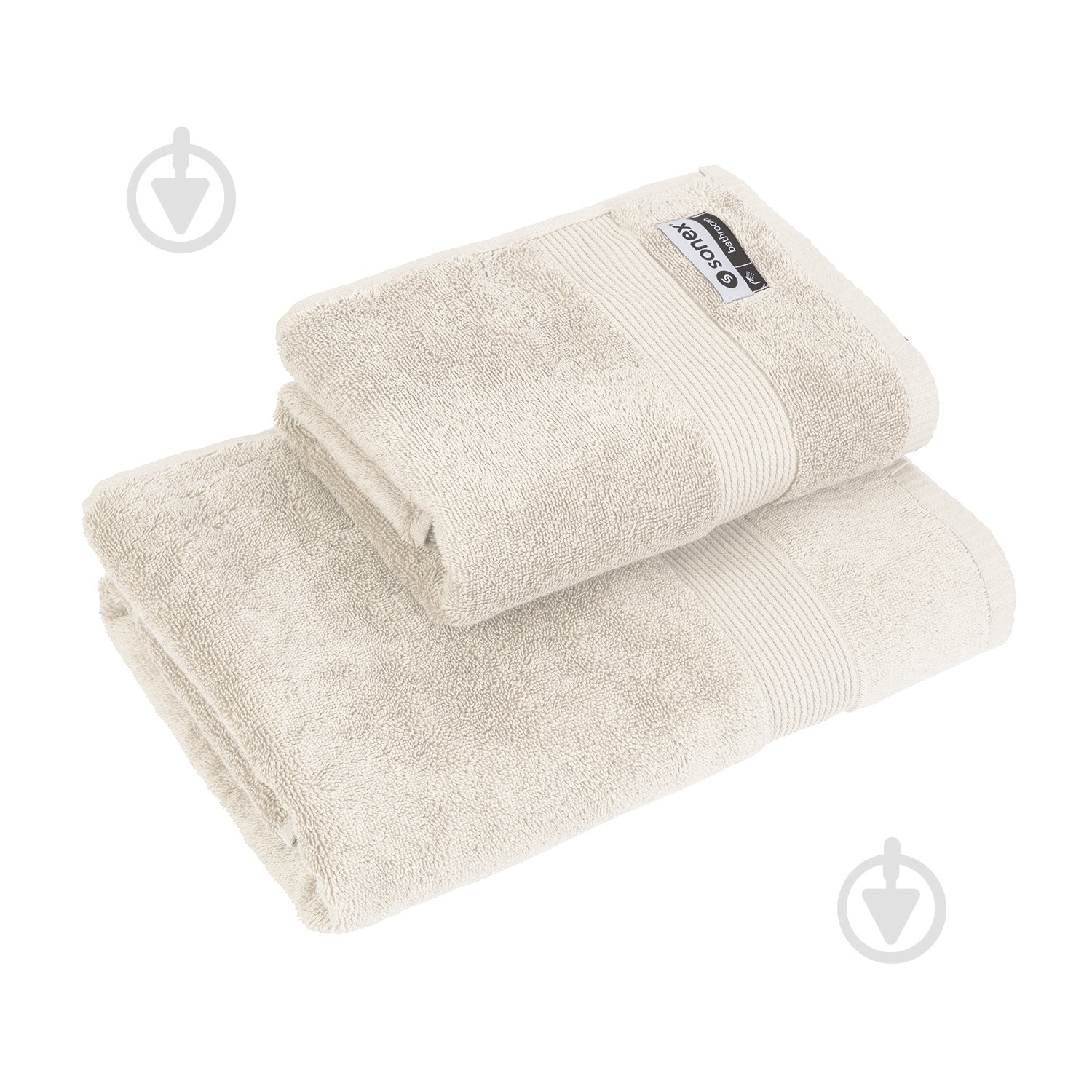 Рушник махровий Altea 70x140 см молочний Sonex - фото 5