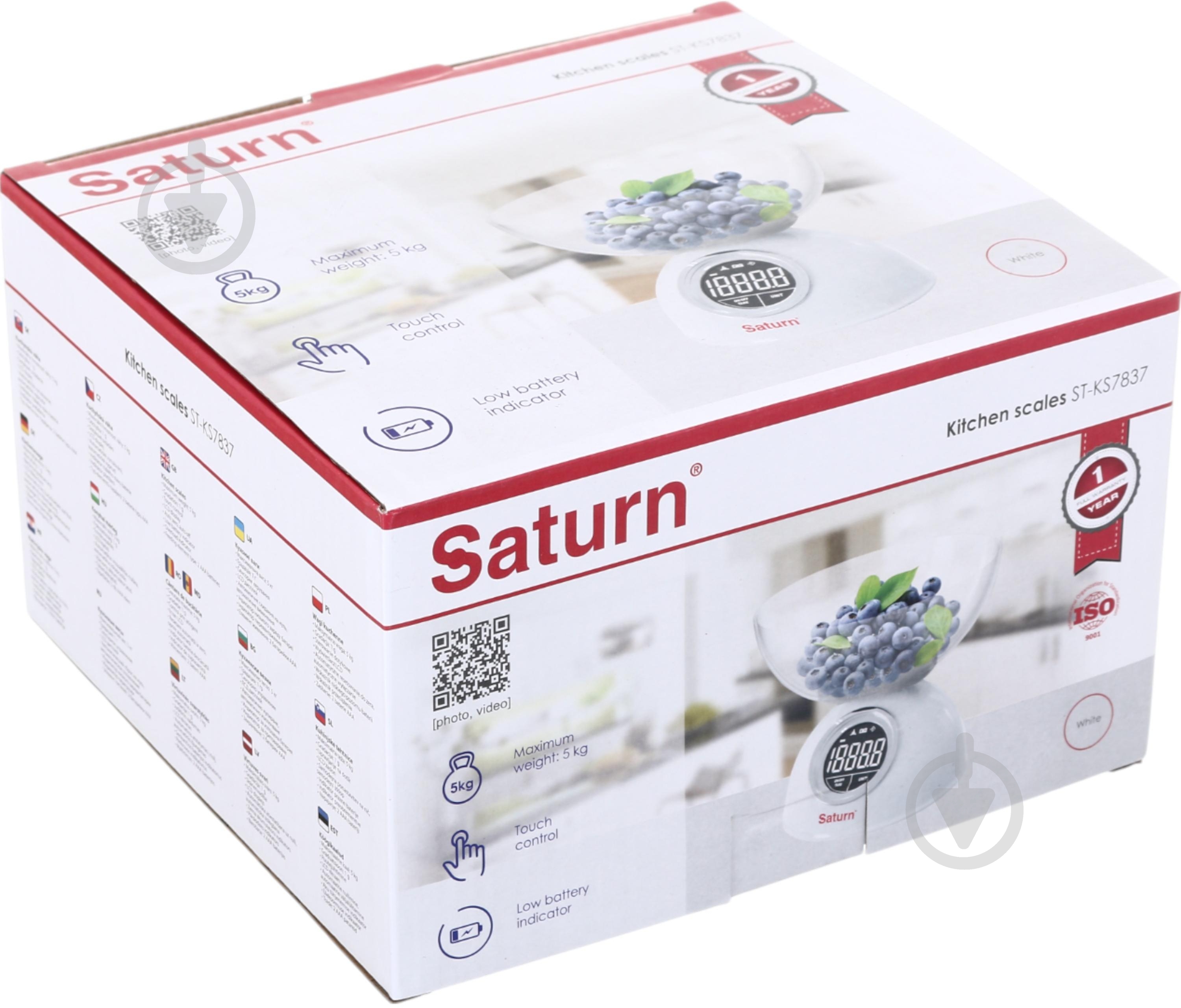 Весы кухонные Saturn ST-KS7837 - фото 3 Весы кухонные Saturn ST-KS7837 - фото 3