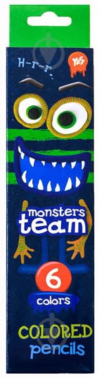 Карандаши цветные Monsters - фото 1
