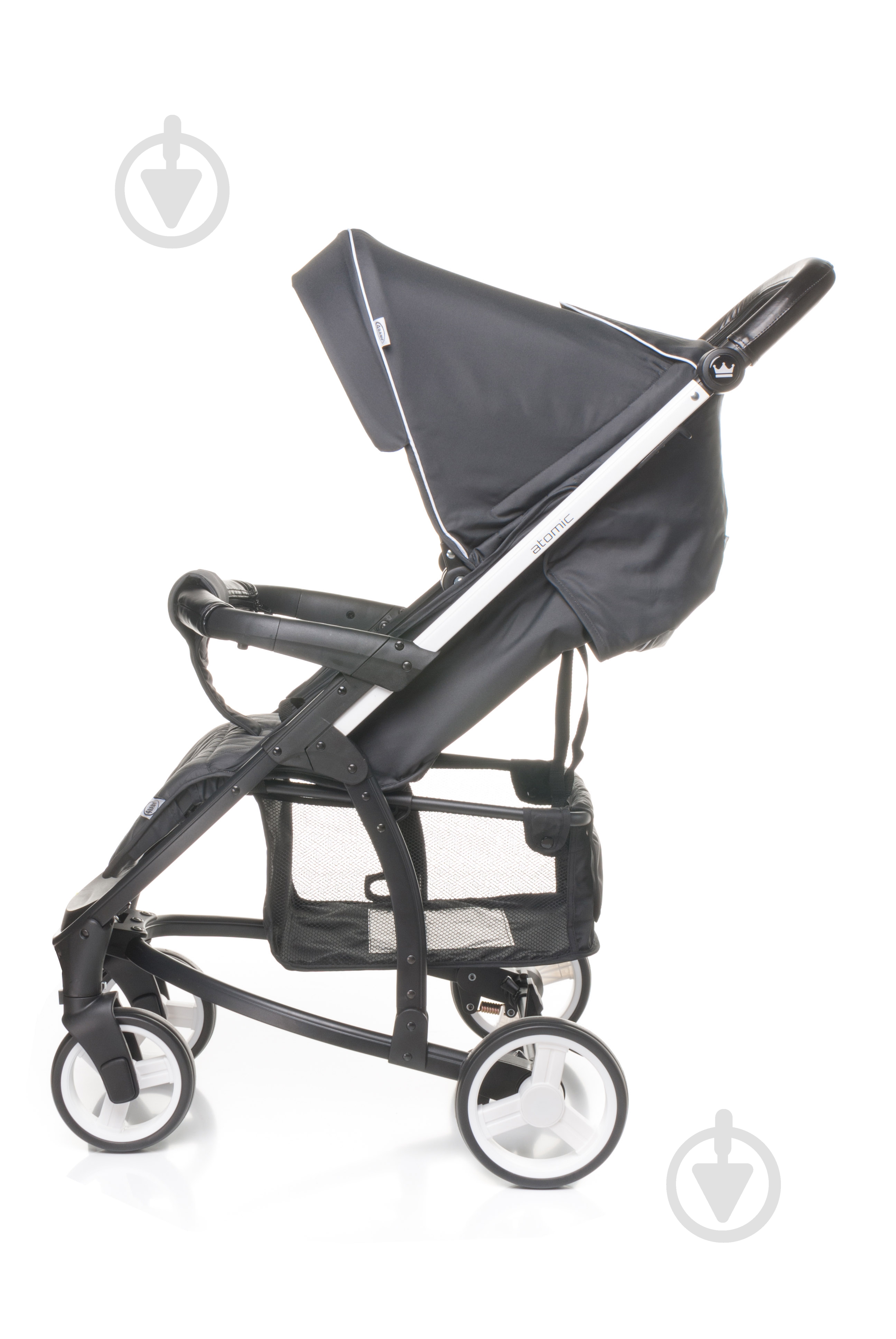 Коляска прогулочная 4Baby Atomic dark grey - фото 2 Коляска прогулочная 4Baby Atomic dark grey - фото 2
