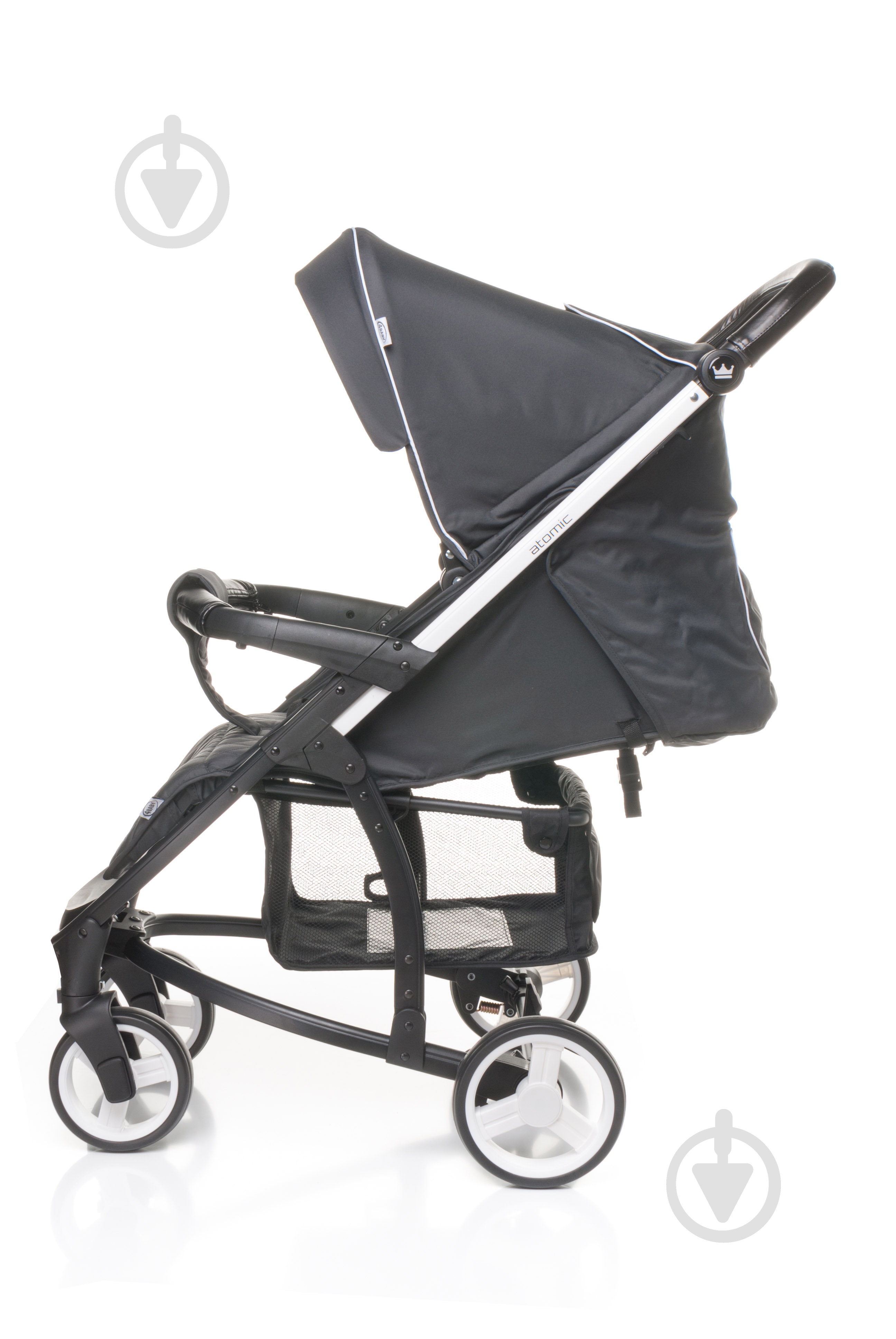 Коляска прогулочная 4Baby Atomic dark grey - фото 3 Коляска прогулочная 4Baby Atomic dark grey - фото 3