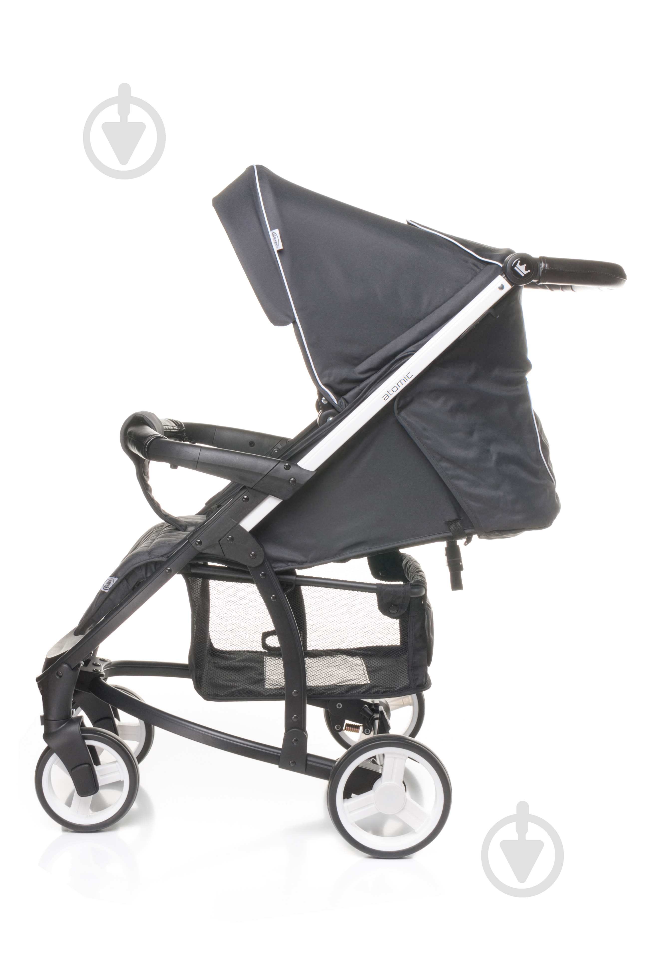 Коляска прогулочная 4Baby Atomic dark grey - фото 4 Коляска прогулочная 4Baby Atomic dark grey - фото 4