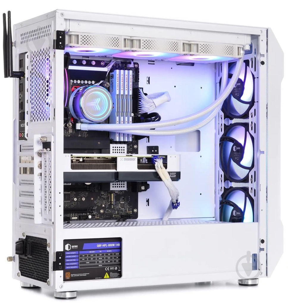 Компьютер Artline Gaming X97WHITE (X97Whitev91Win) white - фото 7 Компьютер Artline Gaming X97WHITE (X97Whitev91Win) white - фото 7