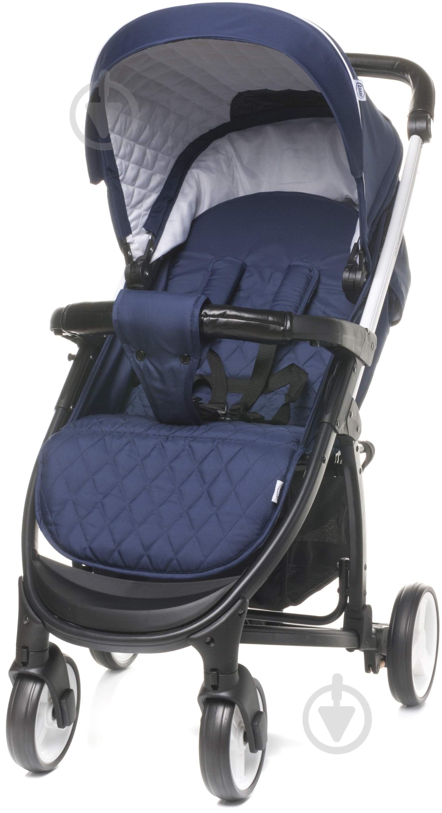 Коляска прогулочная 4Baby Atomic navy blue - фото 1
