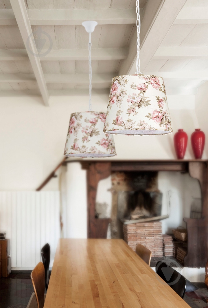 Підвіс ТК 361 AMELIA WHITE, 1X60 Вт E27, трояндовий - фото 2 Підвіс ТК 361 AMELIA WHITE, 1X60 Вт E27, трояндовий - фото 2