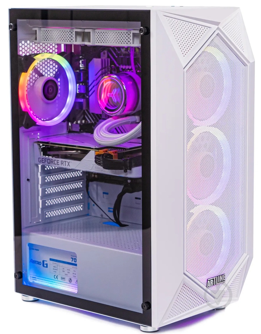 Комп'ютер Artline Gaming X75WHITE (X75Whitev80Win) white - фото 7 Комп'ютер Artline Gaming X75WHITE (X75Whitev80Win) white - фото 7