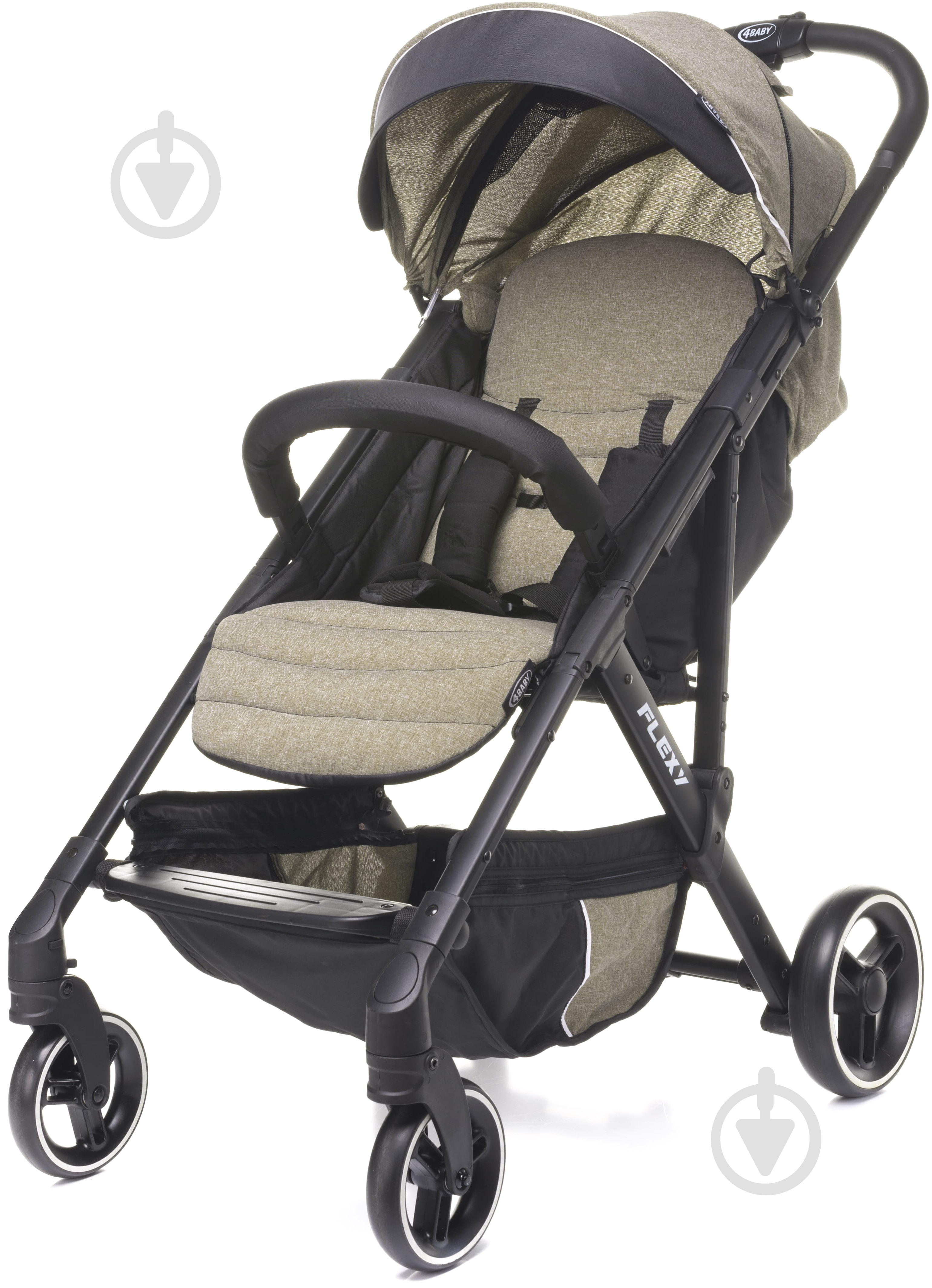 Коляска прогулочная 4Baby Flexy beige - фото 1 Коляска прогулочная 4Baby Flexy beige - фото 1