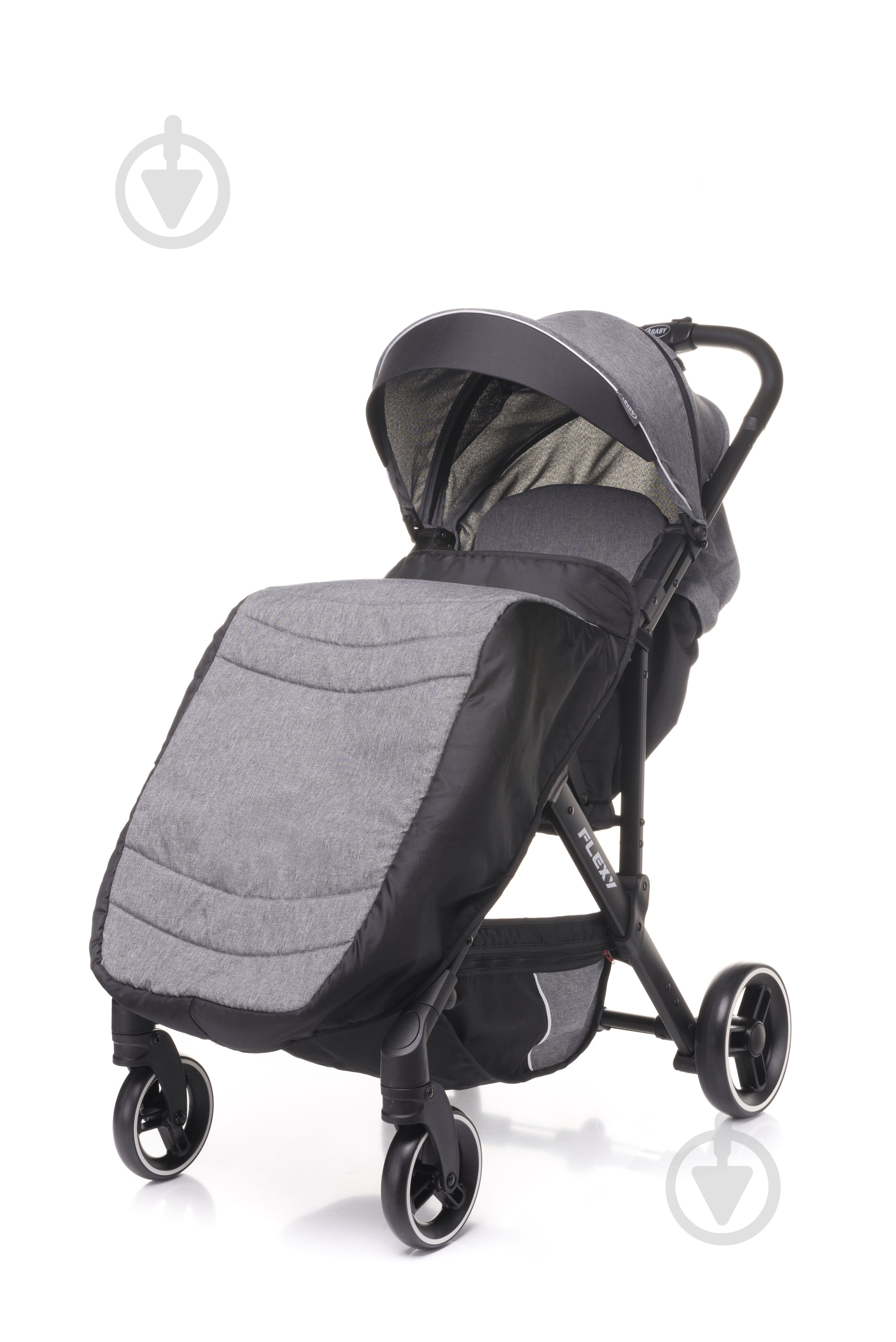 Коляска прогулочная 4Baby Flexy grey - фото 3