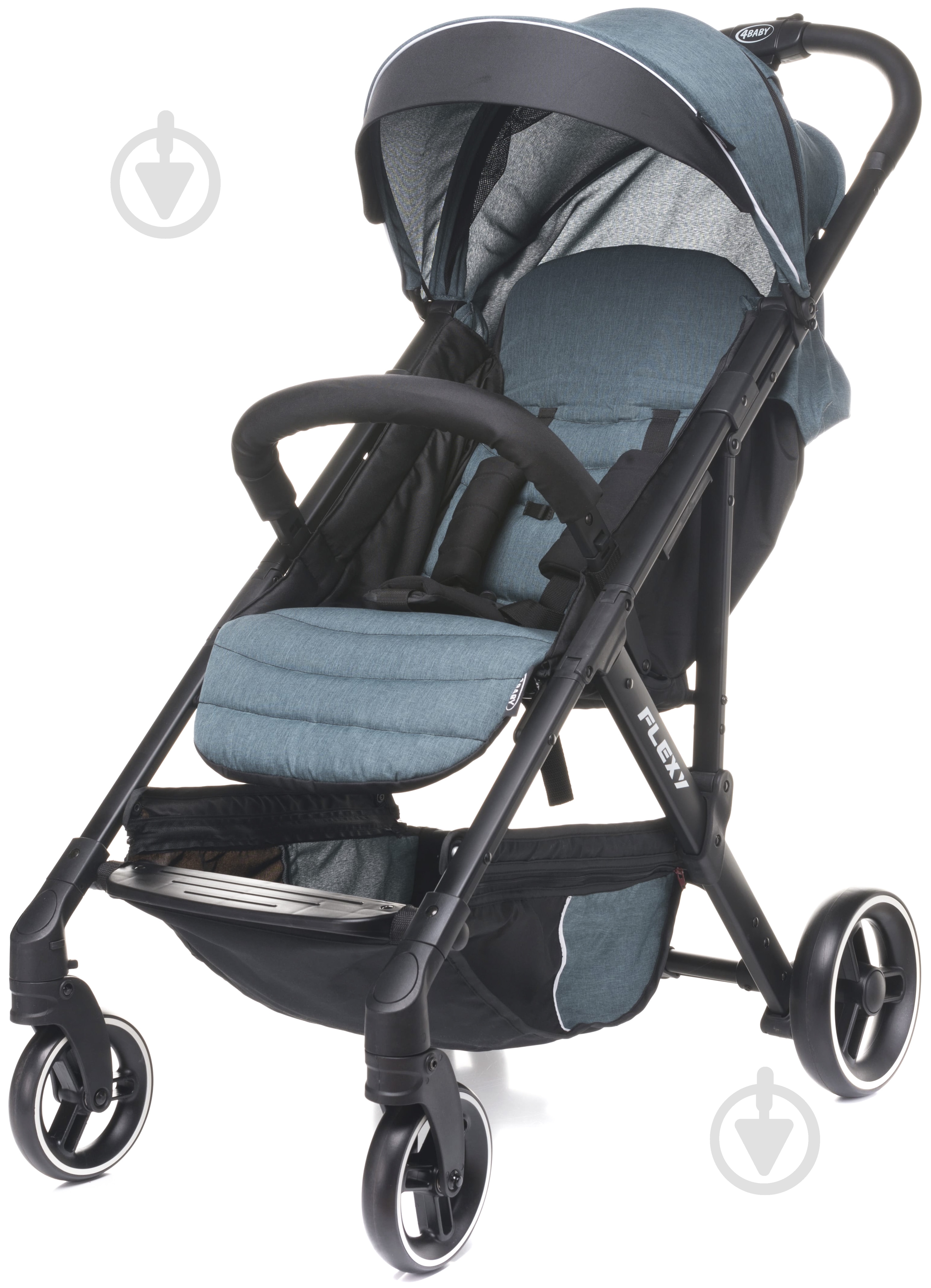 Коляска прогулочная 4Baby Flexy navy blue - фото 1