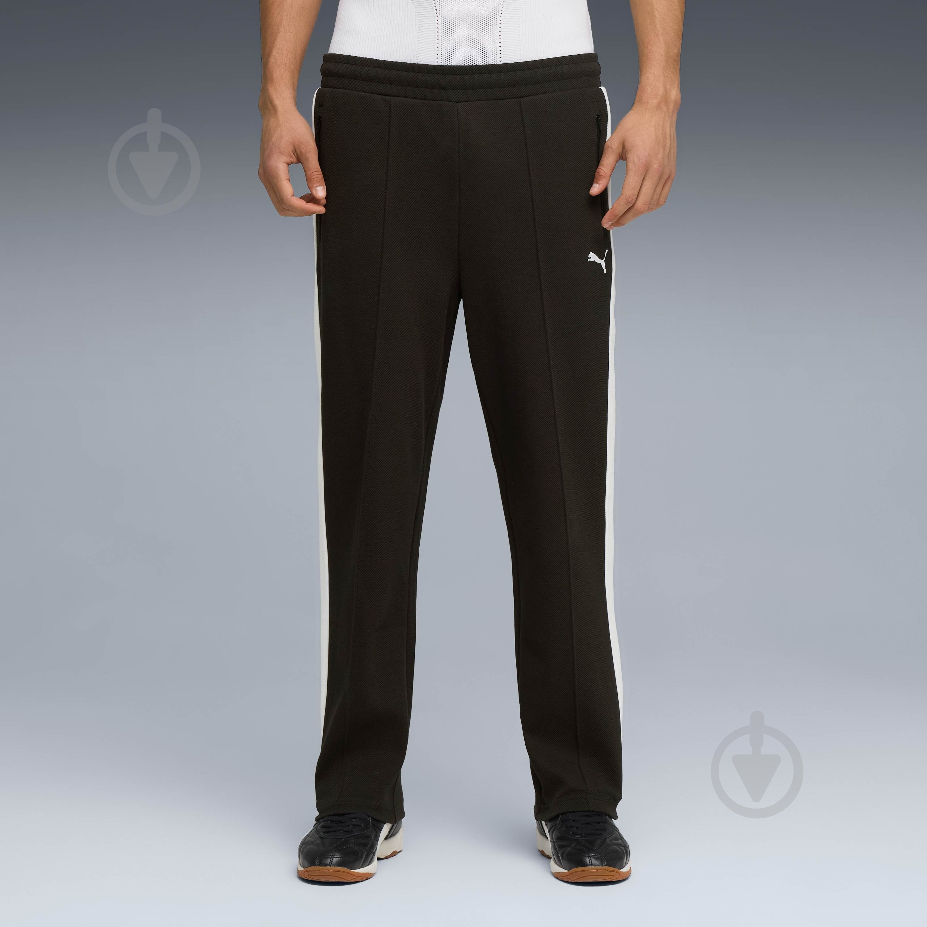 Брюки Puma T7 Relaxed Jacquard Track Pants DK 63299501 р. XL черный - фото 1 Брюки Puma T7 Relaxed Jacquard Track Pants DK 63299501 р. XL черный - фото 1