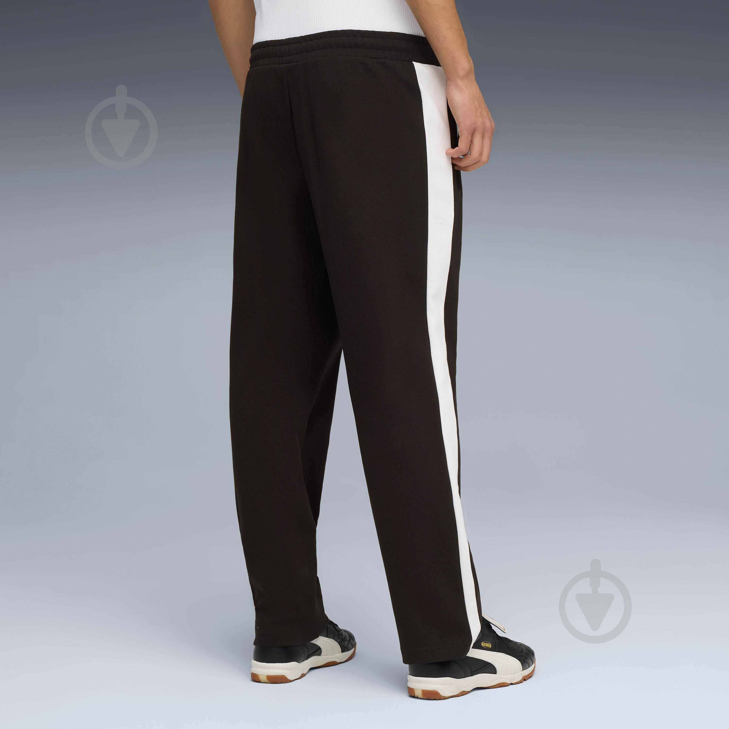 Брюки Puma T7 Relaxed Jacquard Track Pants DK 63299501 р. XL черный - фото 2 Брюки Puma T7 Relaxed Jacquard Track Pants DK 63299501 р. XL черный - фото 2