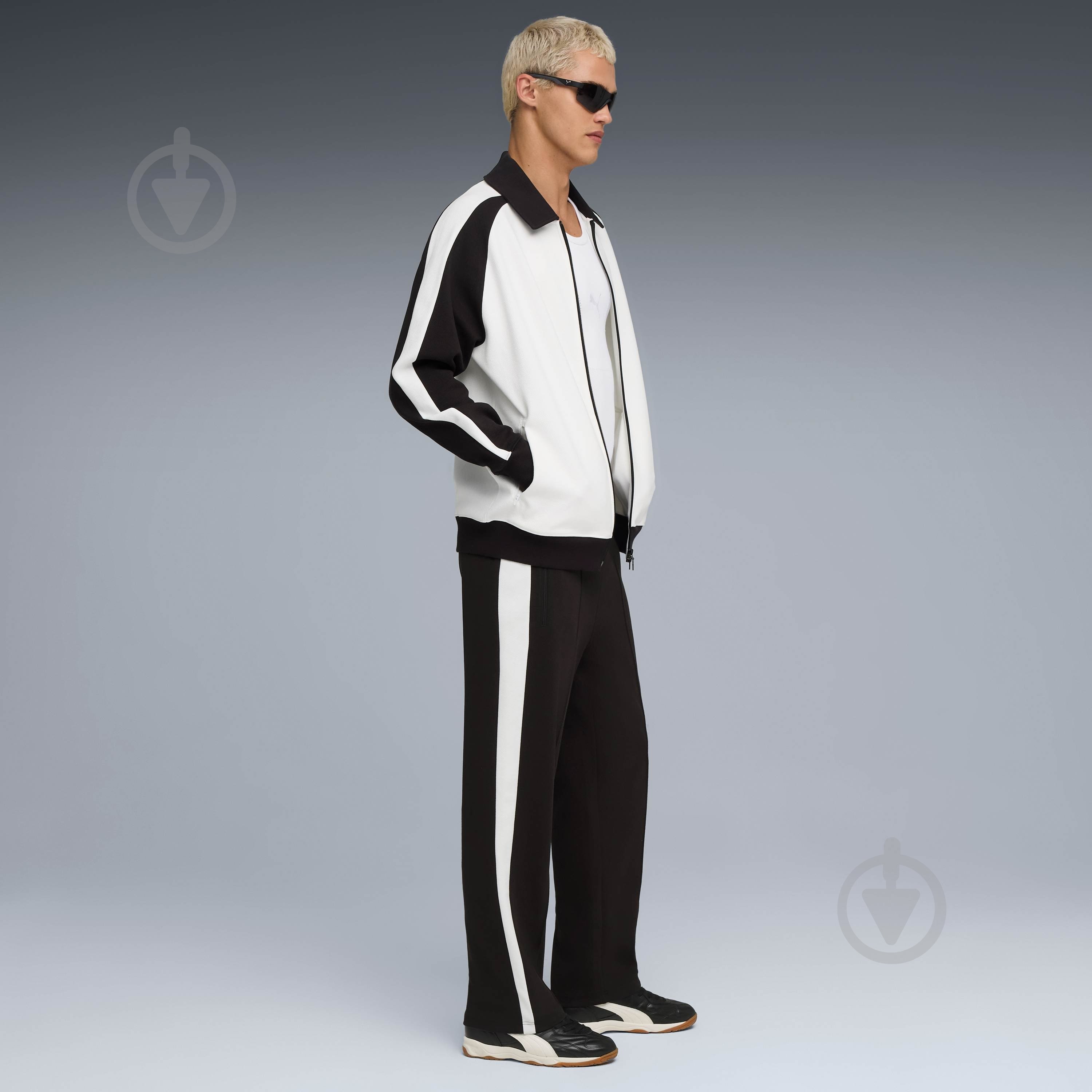 Брюки Puma T7 Relaxed Jacquard Track Pants DK 63299501 р. XL черный - фото 5 Брюки Puma T7 Relaxed Jacquard Track Pants DK 63299501 р. XL черный - фото 5